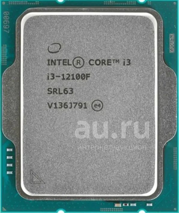 Процессор Intel Core i3 12100F, LGA 1700 — купить в Красноярске ...