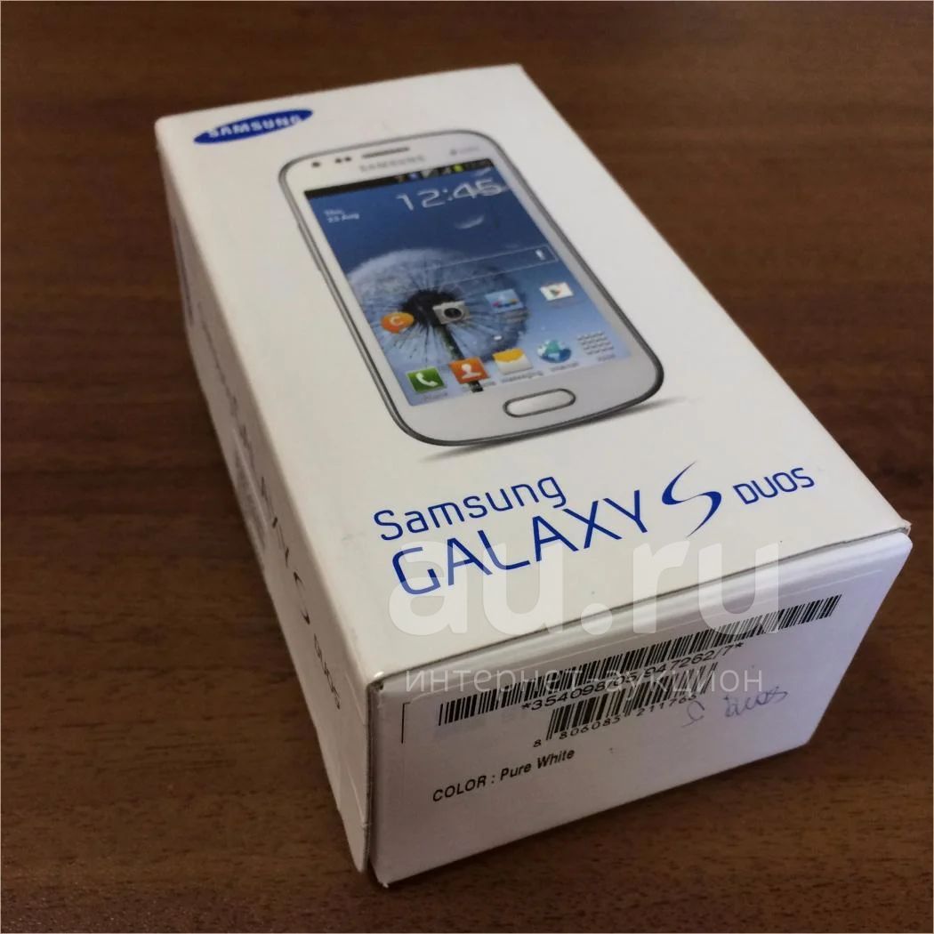 Телефон Samsung Galaxy S Duos GT-S7562 Рабочий — купить в Красноярске.  Состояние: Б/у. Смартфоны на интернет-аукционе Au.ru