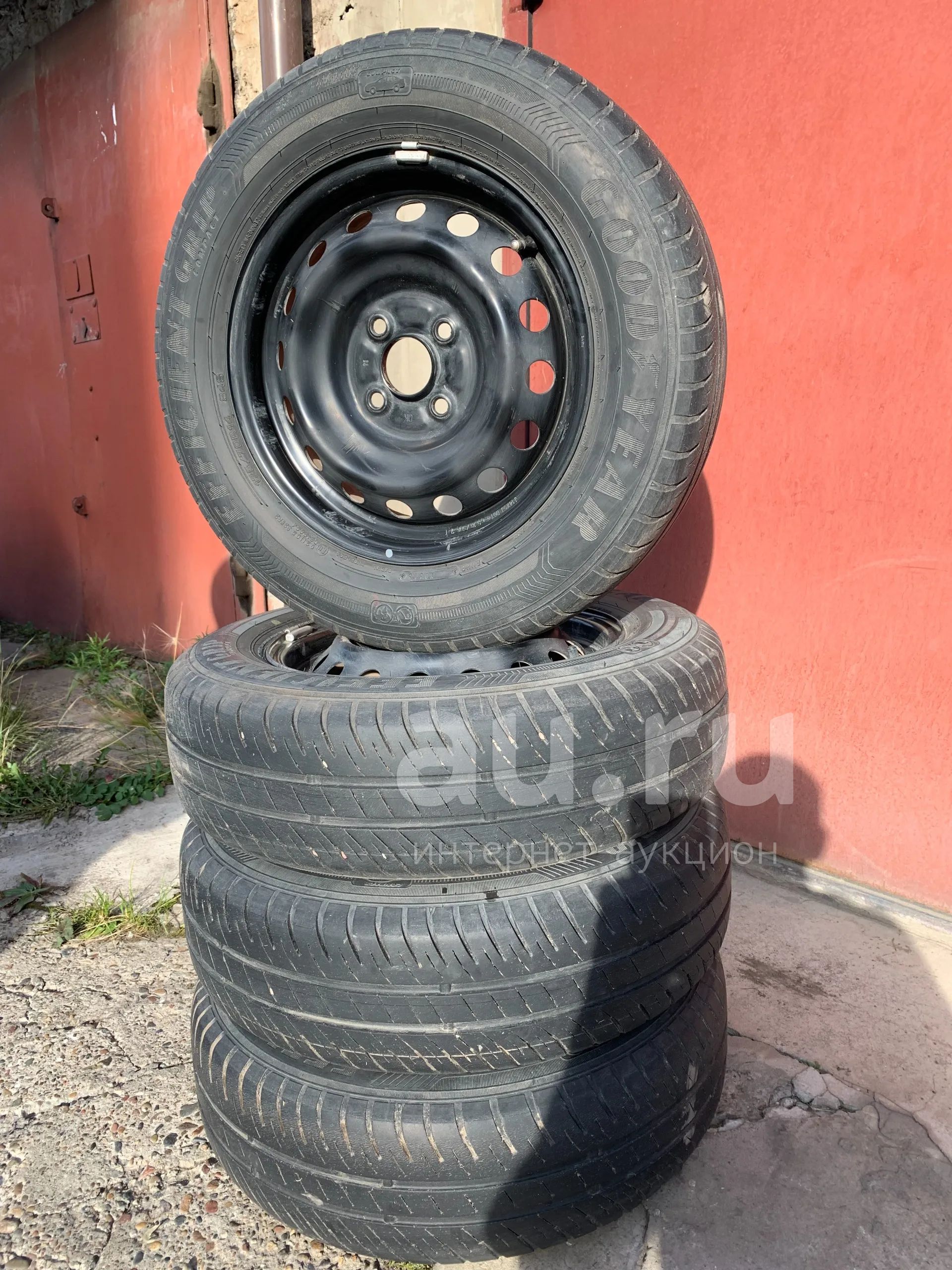 Комплект японских колес 175/70R14 — купить в Красноярске. Состояние: Б ...