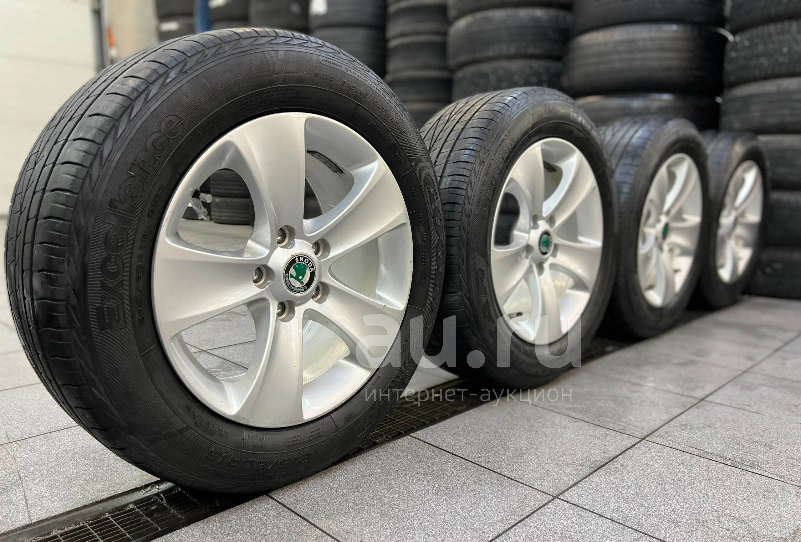 Комплект летних колес лето R16 Skoda Yeti (Шкода Ети) — купить в ...