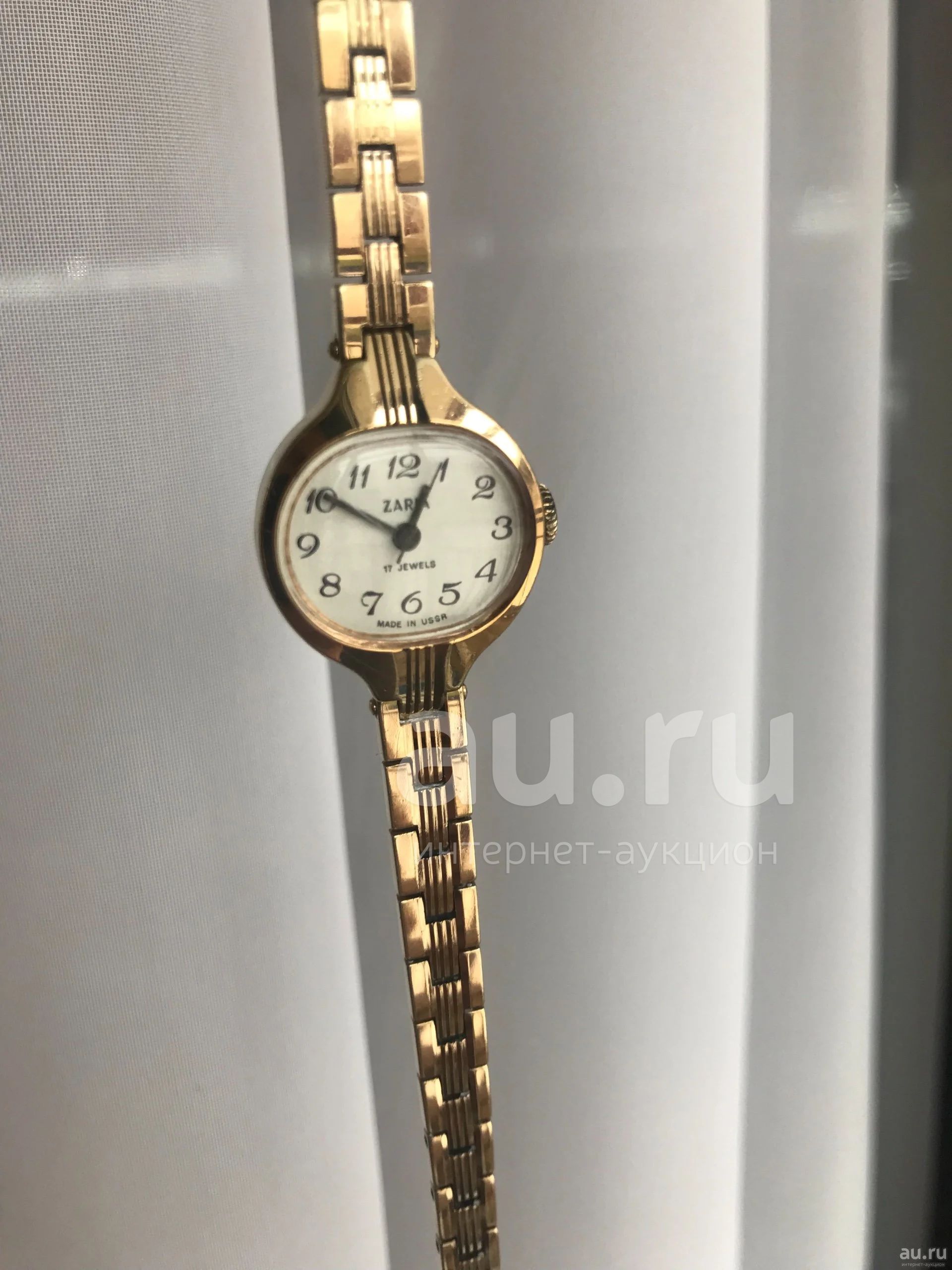 Позолоченные часы Заря — купить в Красноярске. Состояние: Б/у. Оригинальные наручные часы на интернет-аукционе Au.ru