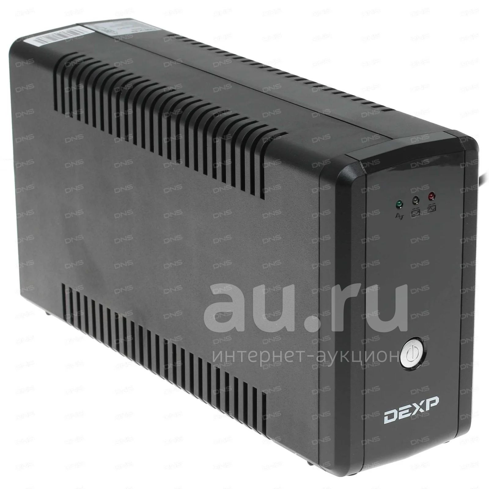 Новый ИБП DEXP IEC-E 650VA [линейно-интерактивный, 650 ВА, 390 Вт, 4 x ...