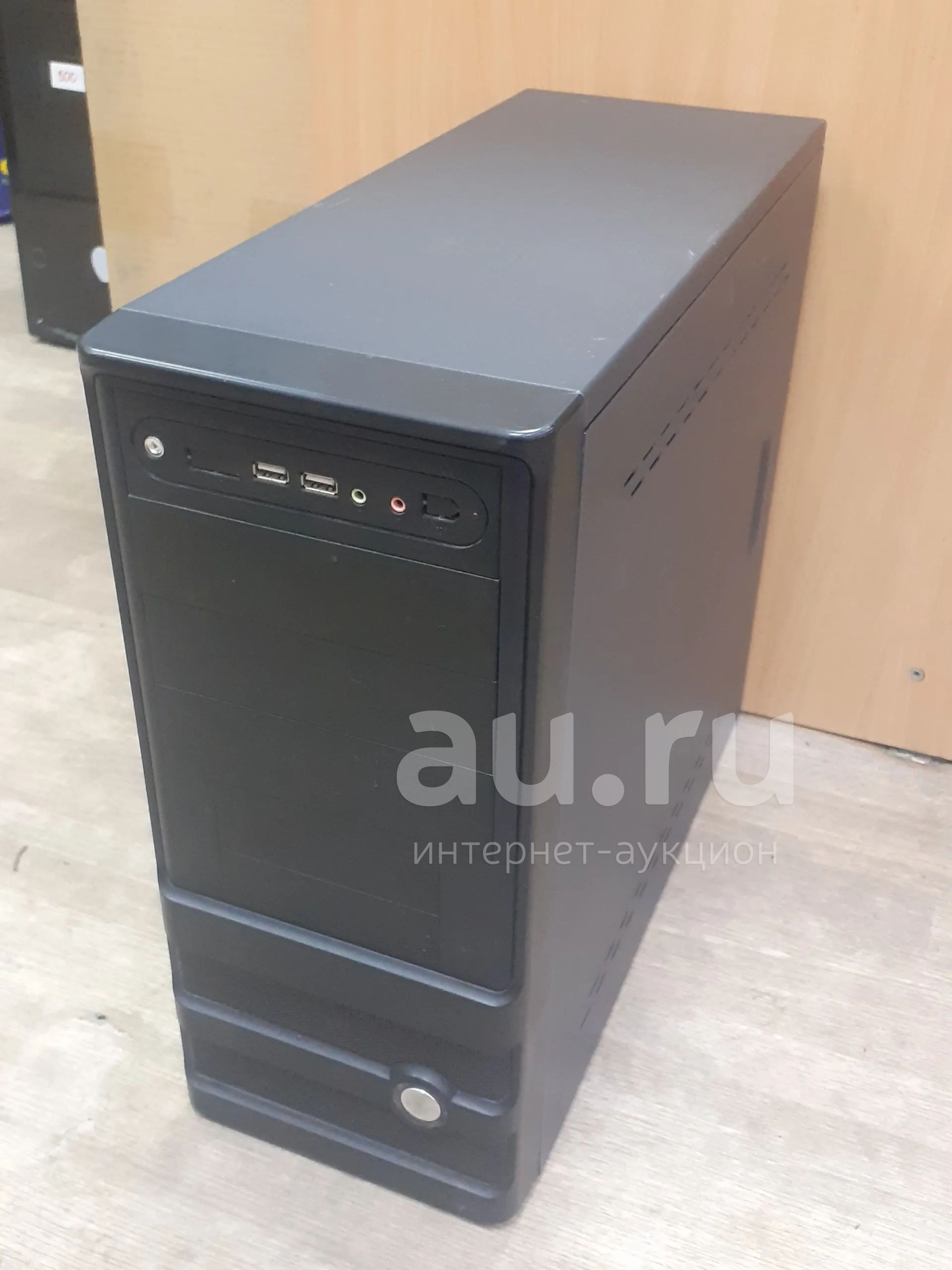 Корпус компьютера ATX черный, прочный, толстый металл. Хорошее ...