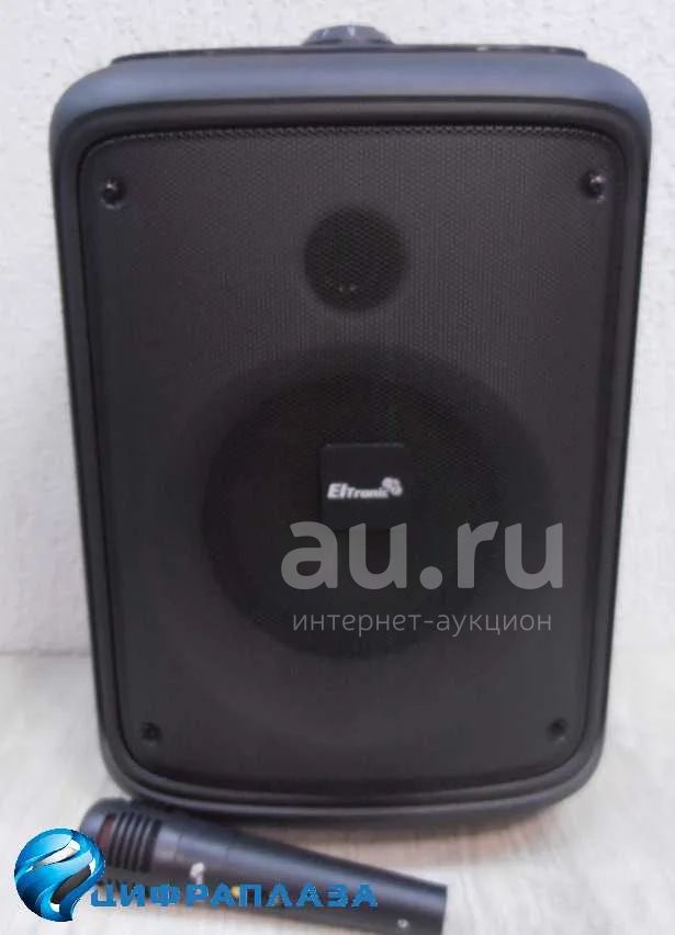 Портативная колонка ELTRONIC 06" 20-30 (Bl/USB/TF/FM/AUX/микр/ПДУ ...
