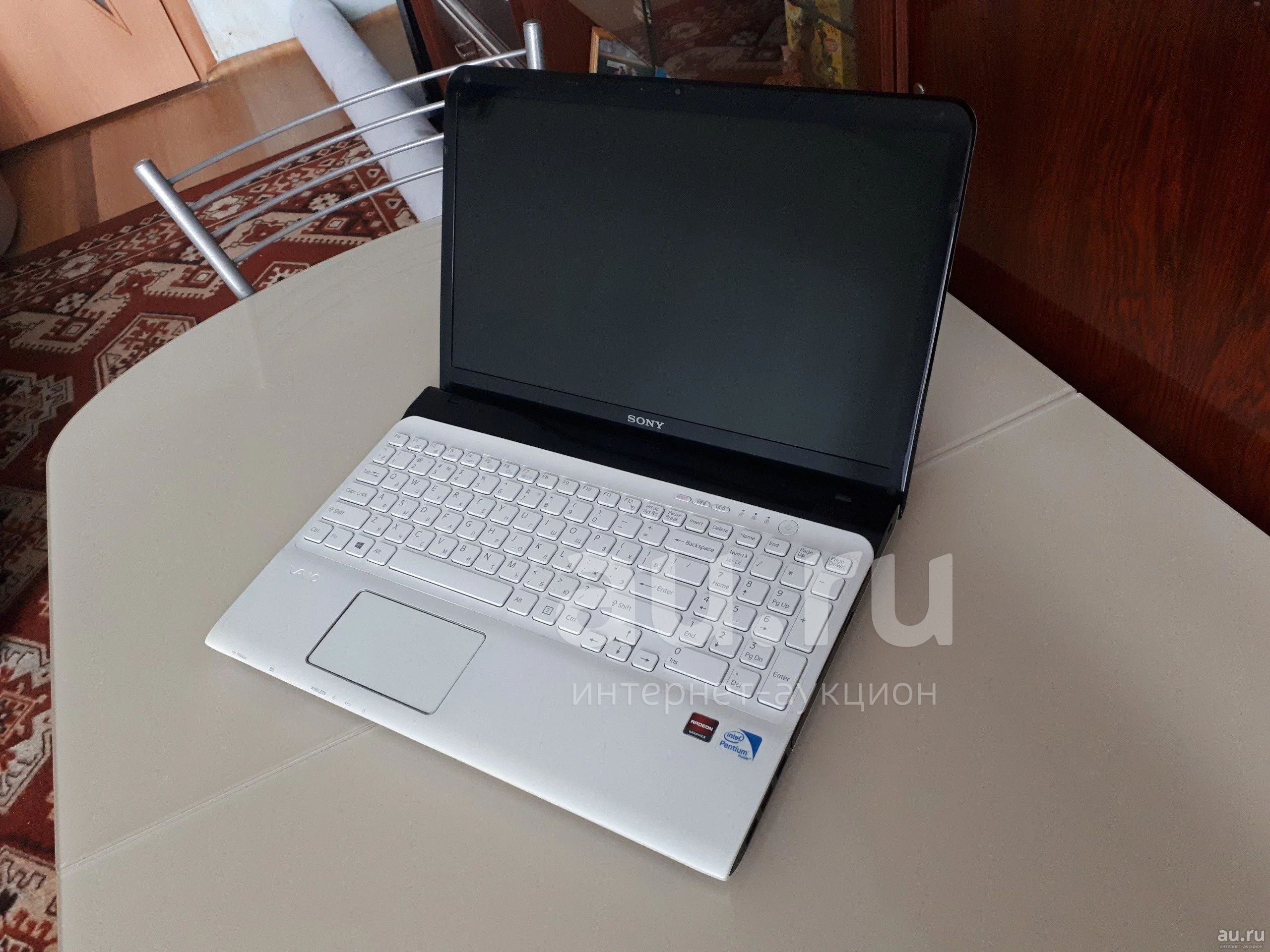 Стильный ноутбук Sony Vaio ( 15.6" Intel Pentium B980 / 4Gb ОЗУ / 500Gb ...