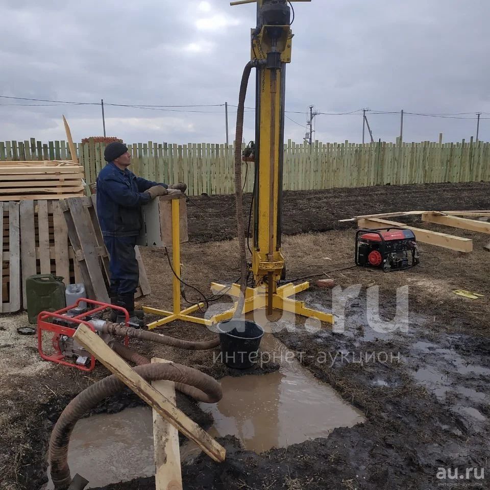 Бурение скважин на воду малогабаритной буровой установкой. Тип: 