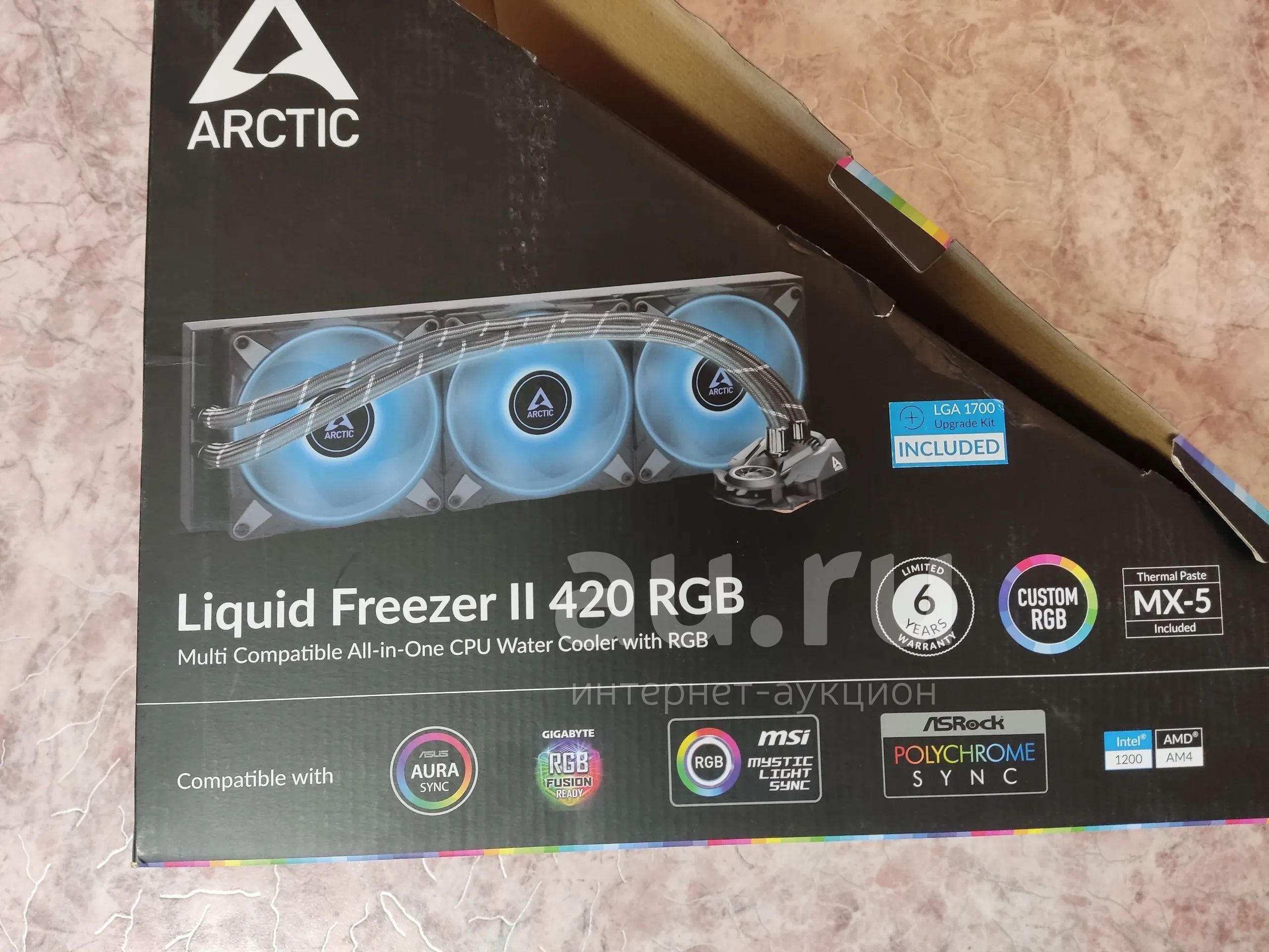 Arctic Cooling Liquid Freezer II 420 Rgb — купить в Красноярске ...