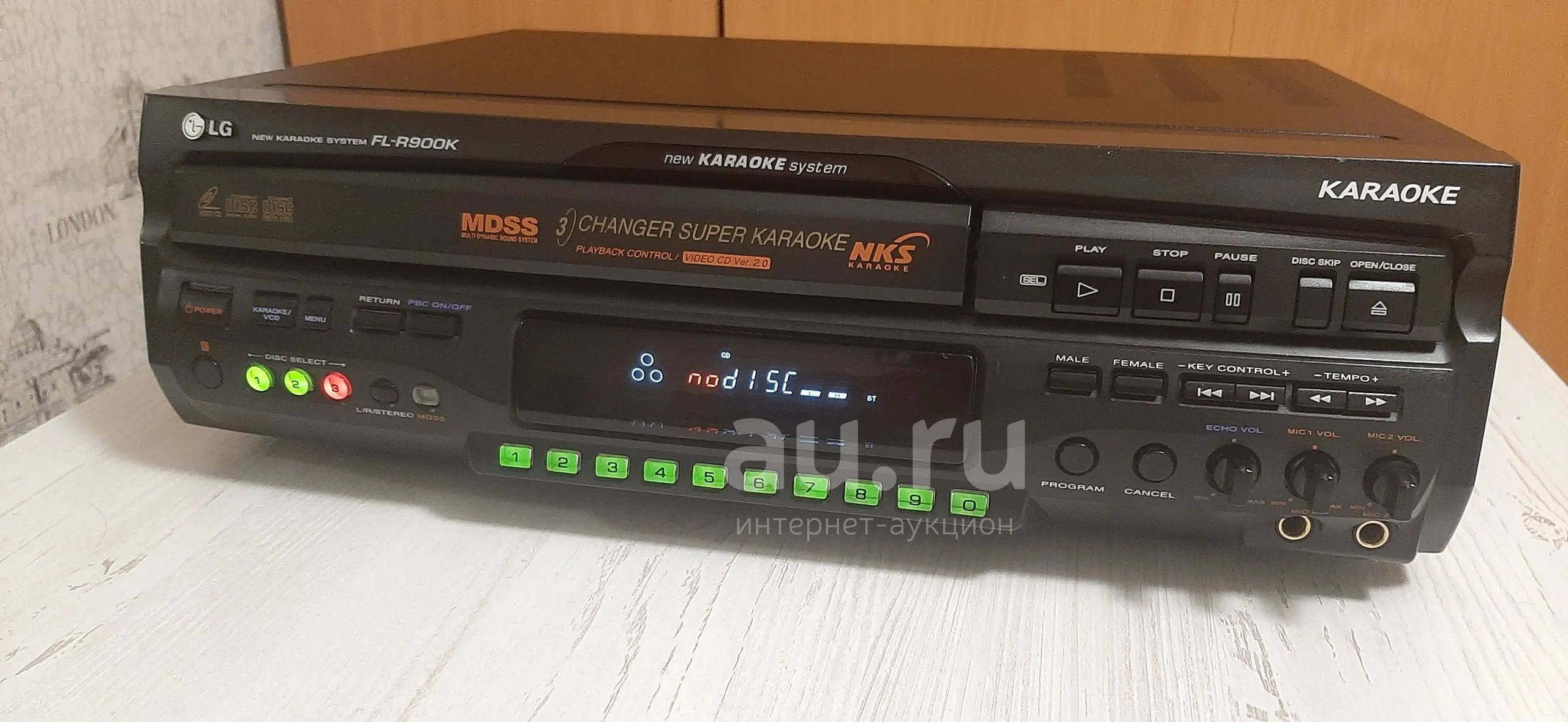 Видик караоке большой LG — купить в Красноярске. Состояние: Неисправно ...