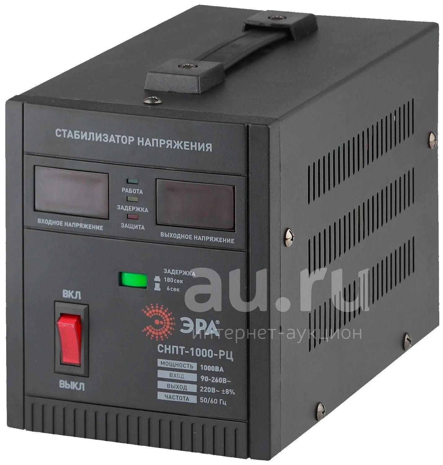 Стабилизатор напряжения ЭРА СНПТ-1000-РЦ — купить в Красноярске ...