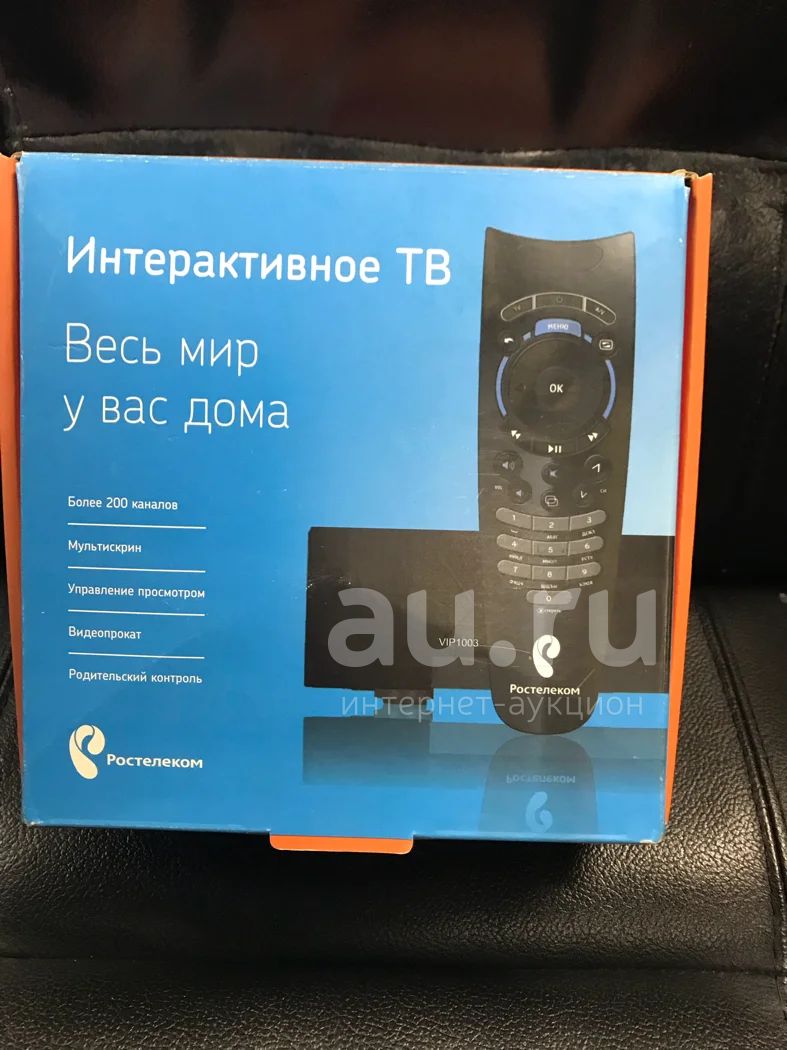 Тв приставка Ростелеком Arris VIP1003g — купить в Красноярске. Состояние:  Б/у. Цифровое, спутниковое ТВ на интернет-аукционе Au.ru