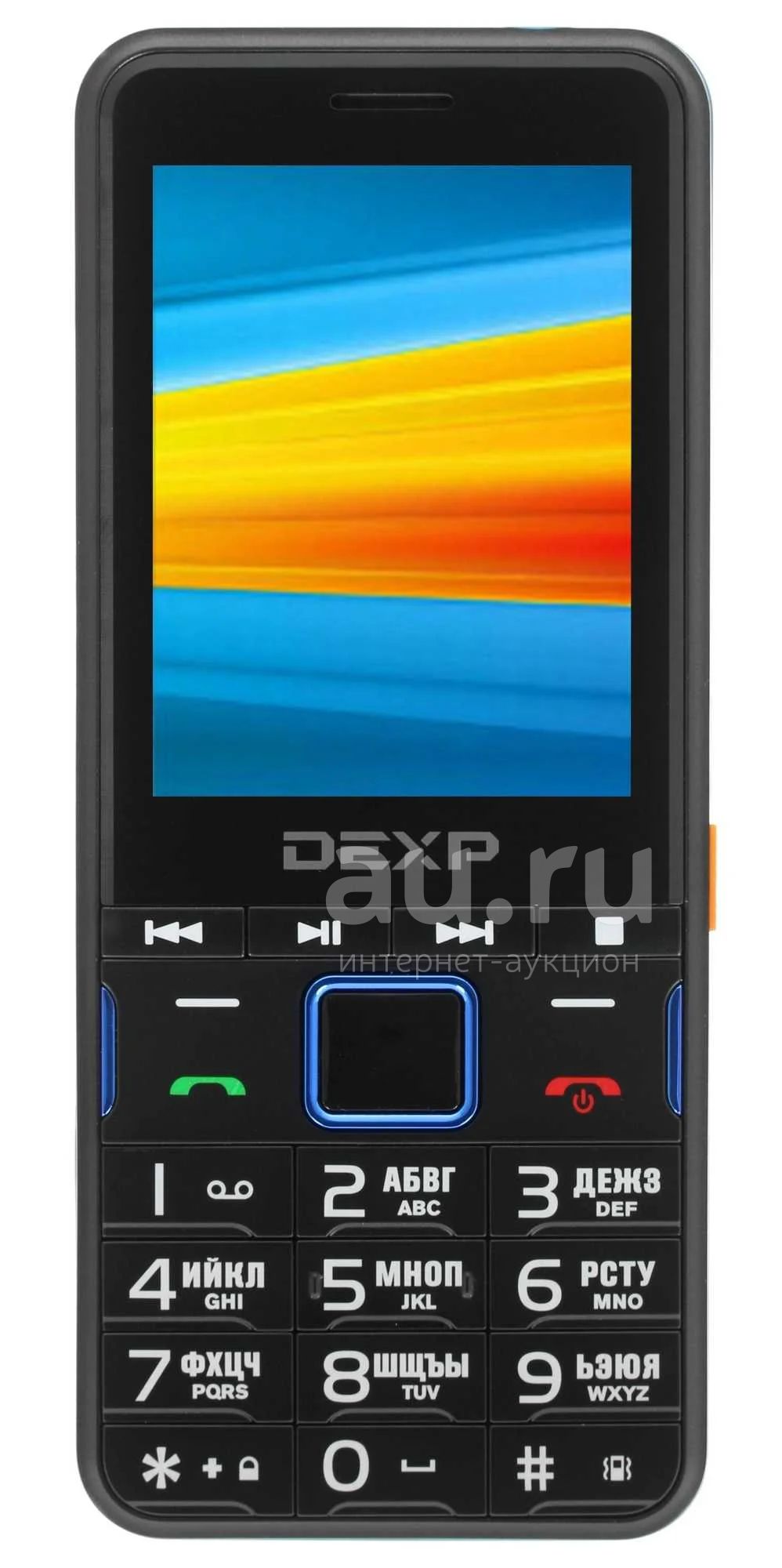 Новый Сотовый телефон DEXP A283 синий [3SIM, 2.8
