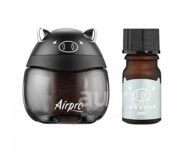 Ароматизатор Xiaomi Xiangmu Pig Breeze Perfume Silver Черная Смородина ...