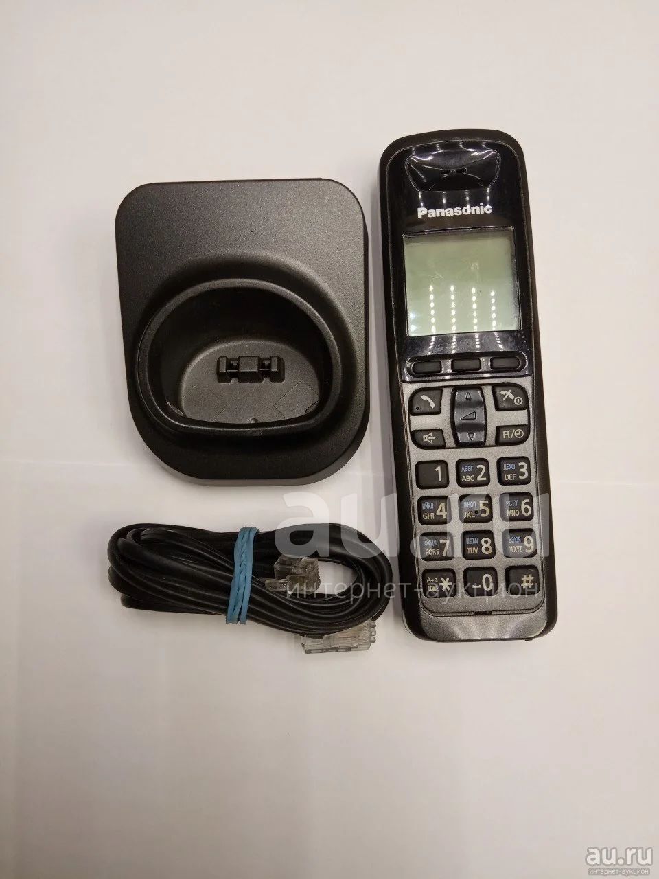 Дополнительная трубка радиотелефона Panasonic KX-TGA641RU с зарядной  станцией Panasonic PNLC1008ZA — купить в Красноярске. Состояние: Б/у. DECT  и радиотелефоны на интернет-аукционе Au.ru