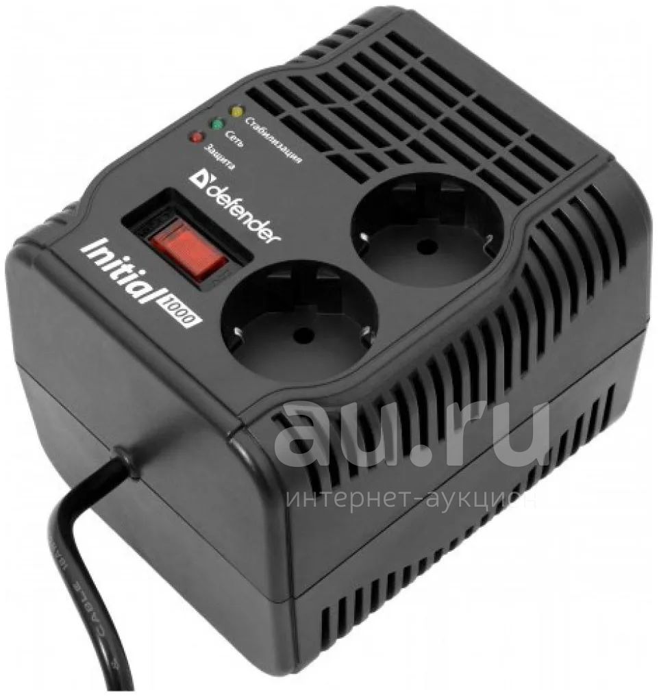 Стабилизатор напряжения Defender AVR Initial 1000 — купить в ...