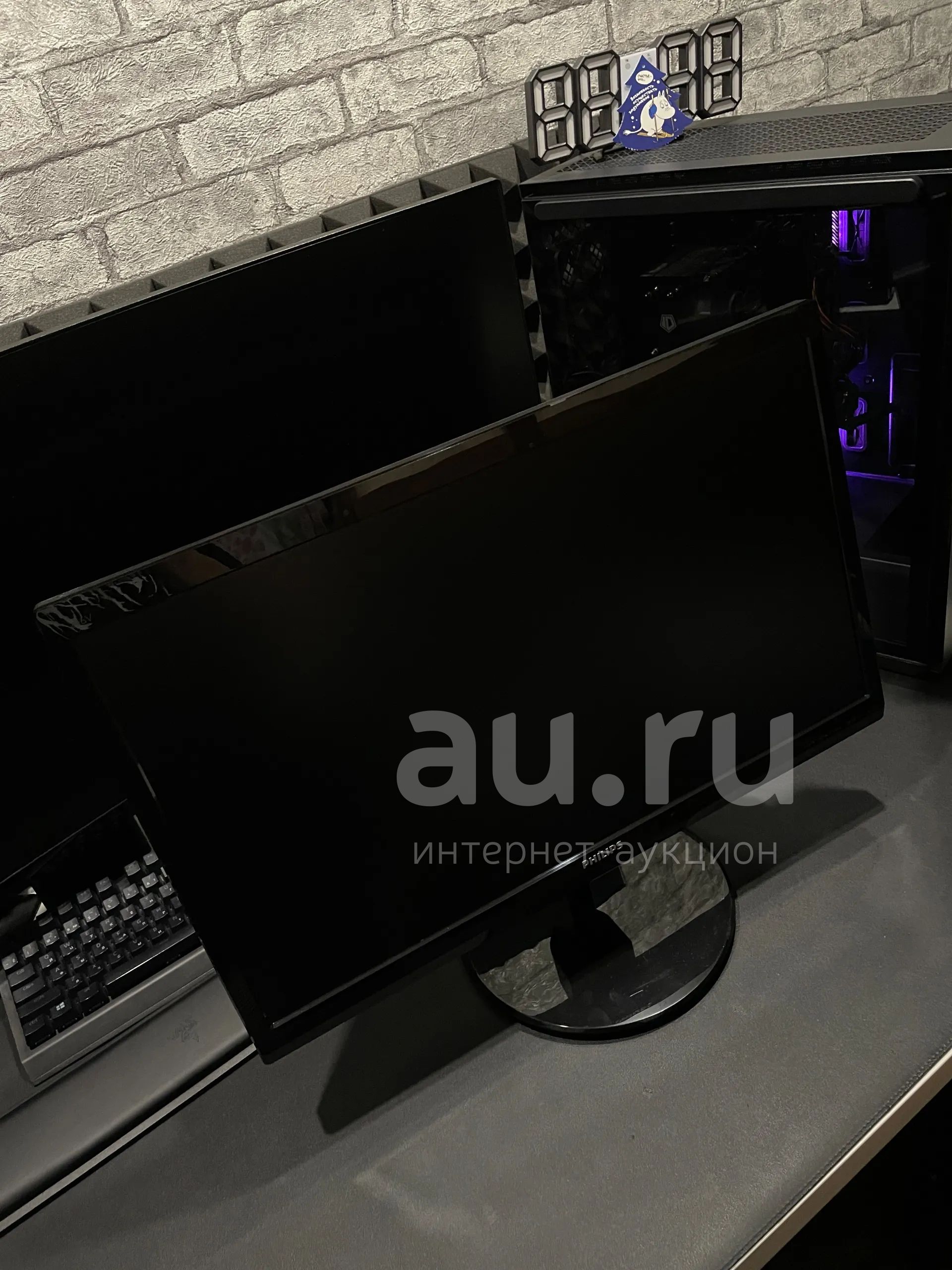 Монитор Philips 24 дюйма — купить в Красноярске. Состояние: Б/у. ЖК ...