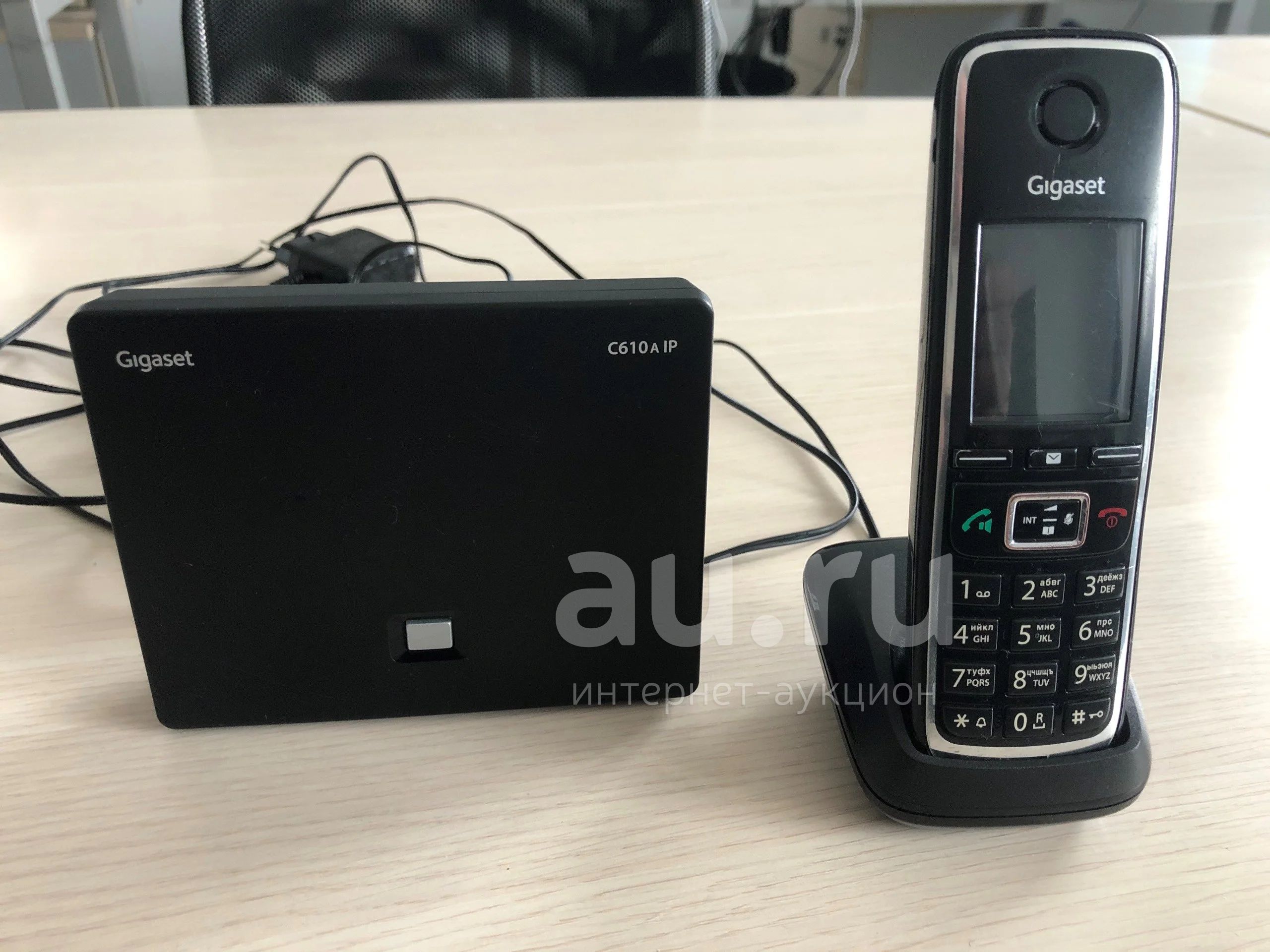 VoIP-телефон Gigaset C610A IP — купить в Красноярске. Состояние: Б/у. DECT  и радиотелефоны на интернет-аукционе Au.ru