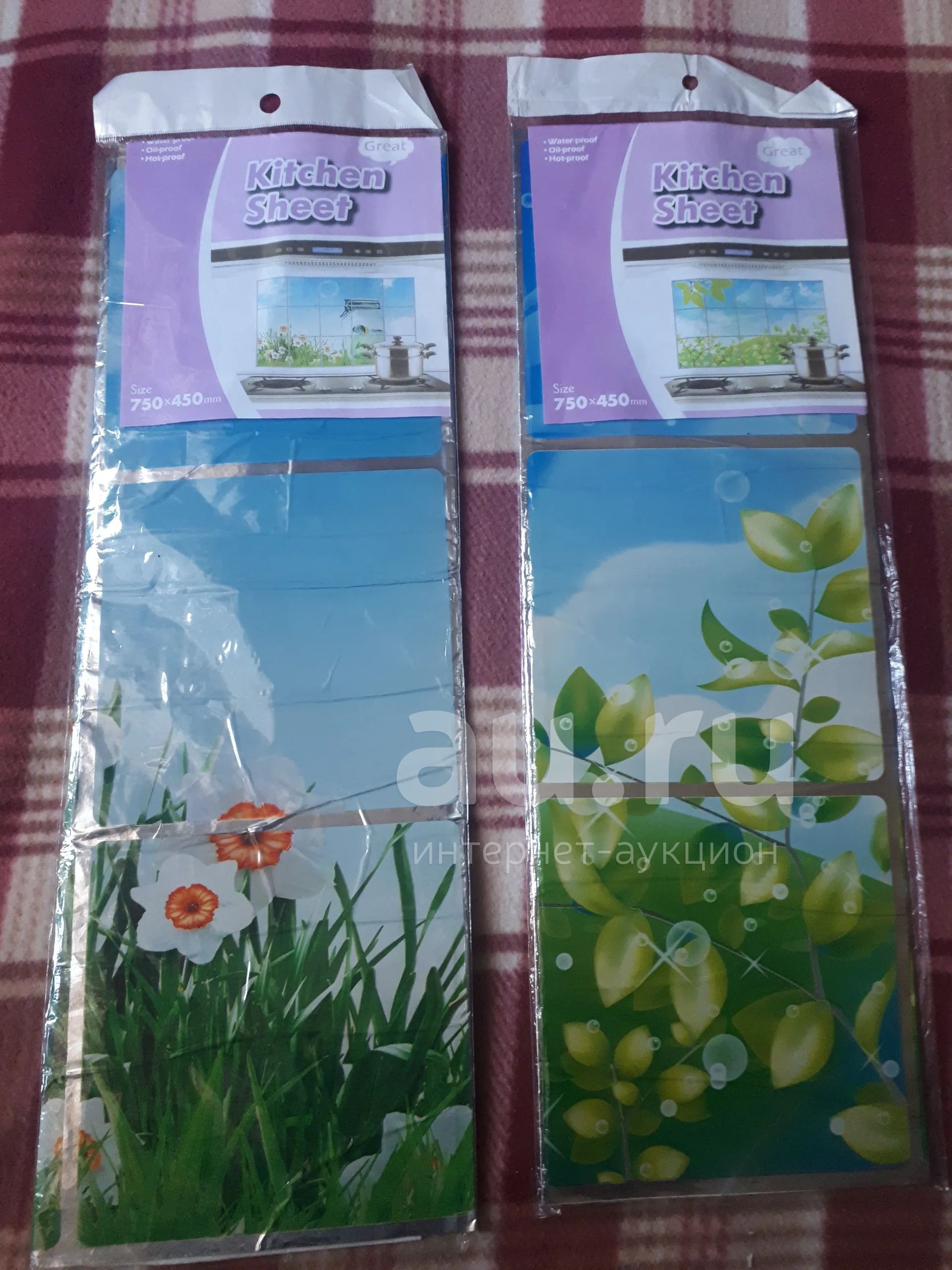 Наклейка на плитку или стену на кухне Kitchen Sheet — купить в ...