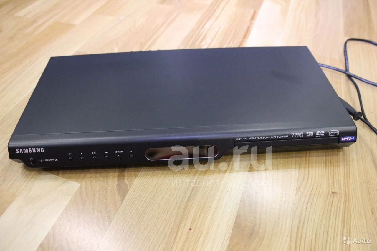 DVD плеер Samsung DVD-P355B + пульт — купить в Красноярске. Состояние ...