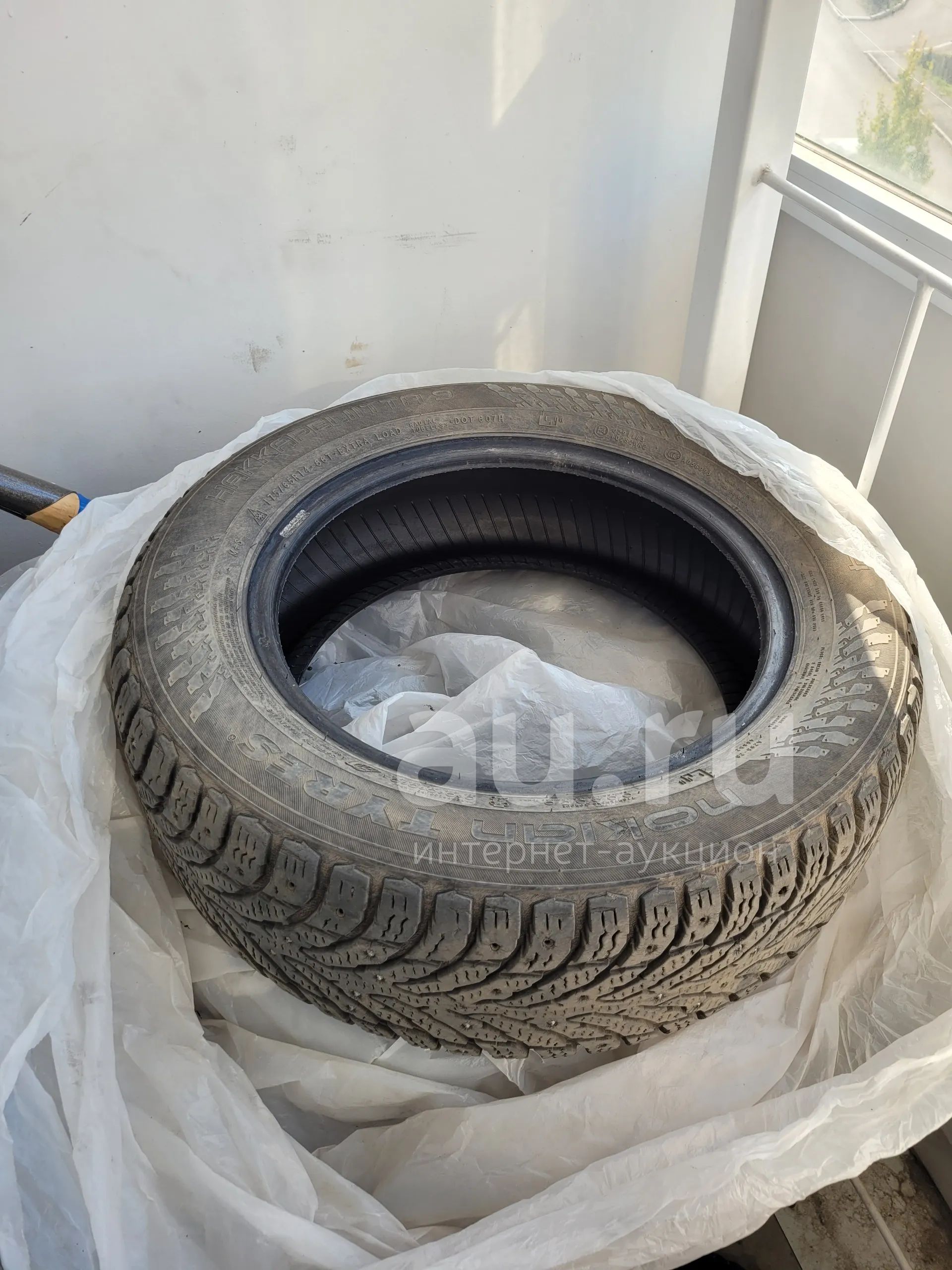 Зимние шины Nokian hakkapeliitta 9 175 65 R14 на докатку — купить в ...