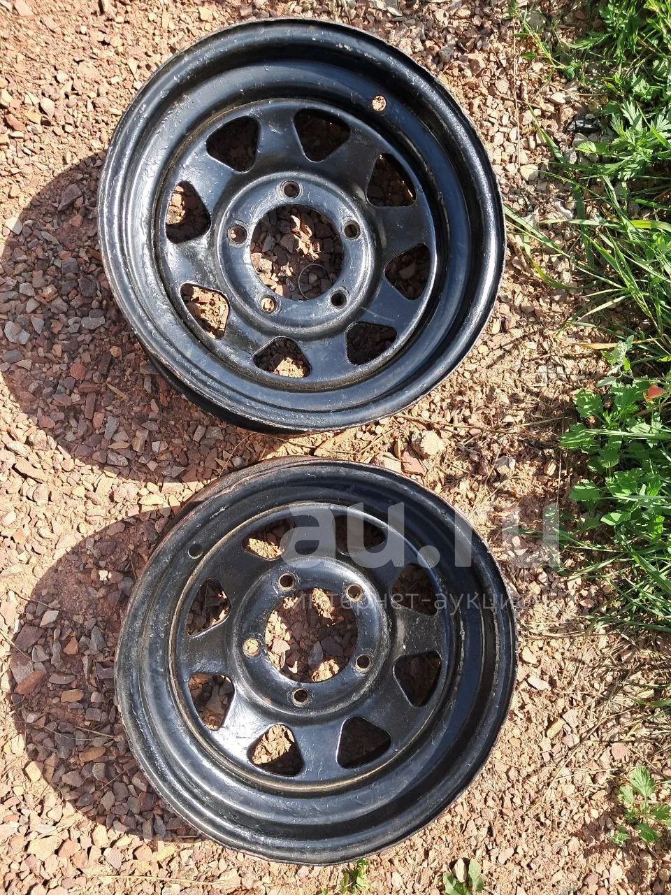 Пара американские off road диски штампы 15 5 139.7 УАЗ Нива Волга ...