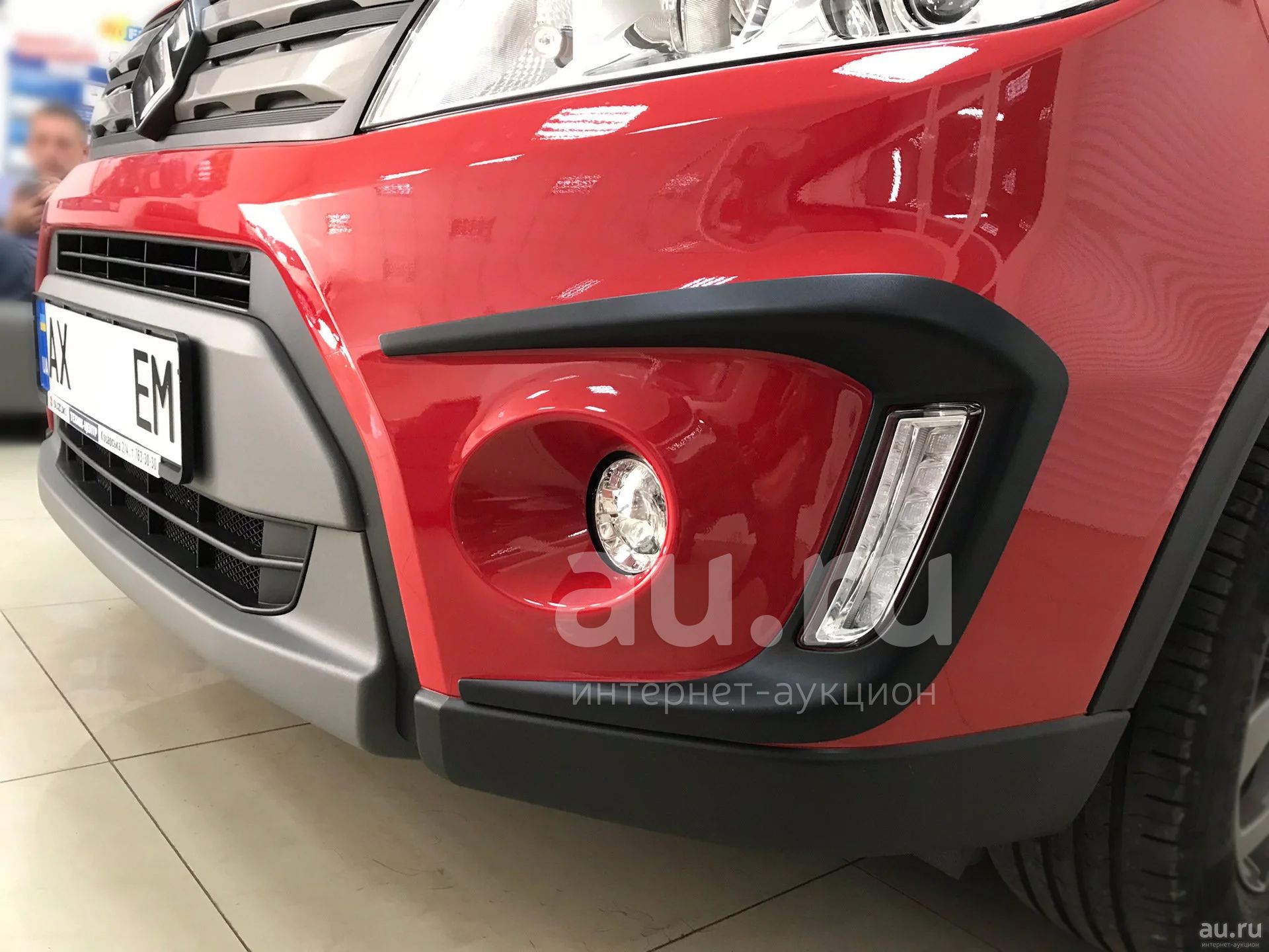 Накладки на передний бампер Suzuki Vitara 2015-2019 год. (990E0-54P10  990E054P10 990E0-54P10-000 990E054P10000) — купить в Красноярске.  Состояние: Новое. Кузов на интернет-аукционе Au.ru