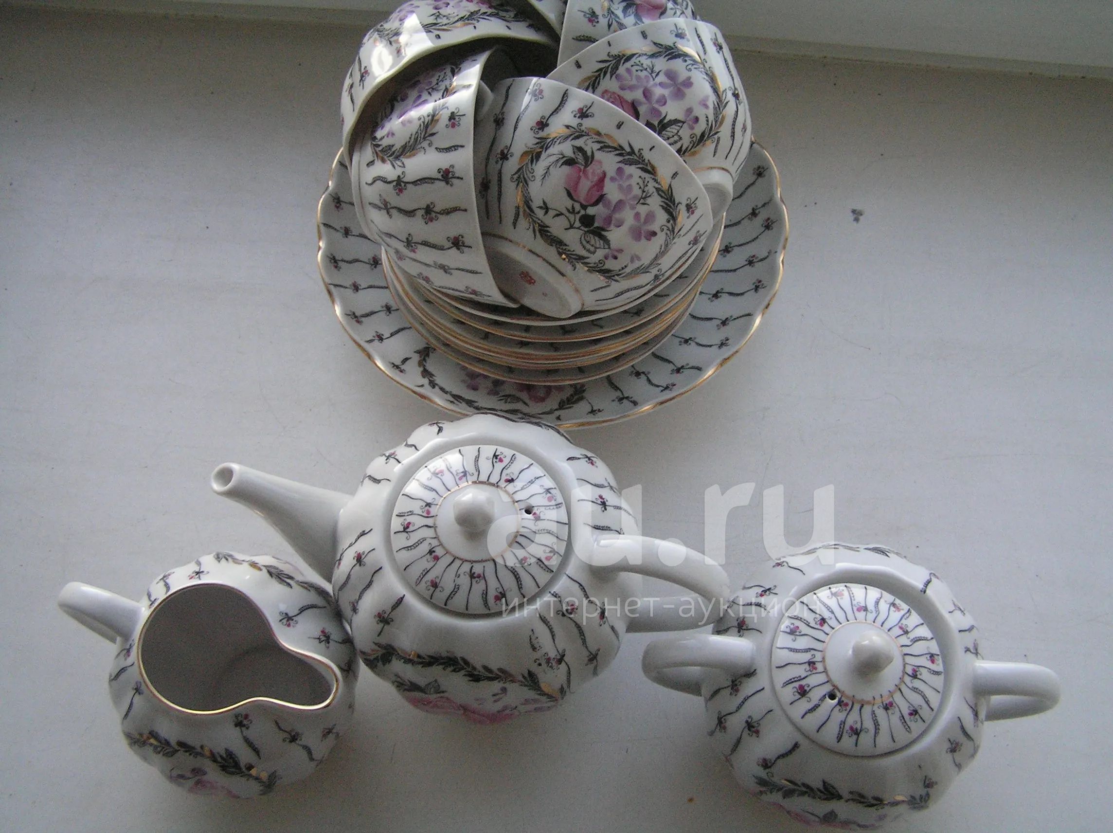 чайный сервиз — купить в Красноярске. Состояние: Б/у. Сервизы, наборы ...
