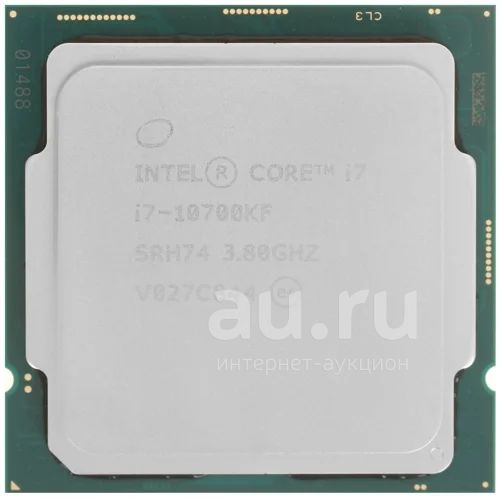 Процессор {Intel, LGA 1200, Core i7-10700KF, 8 ядер, 16 потоков, 5.1 ...