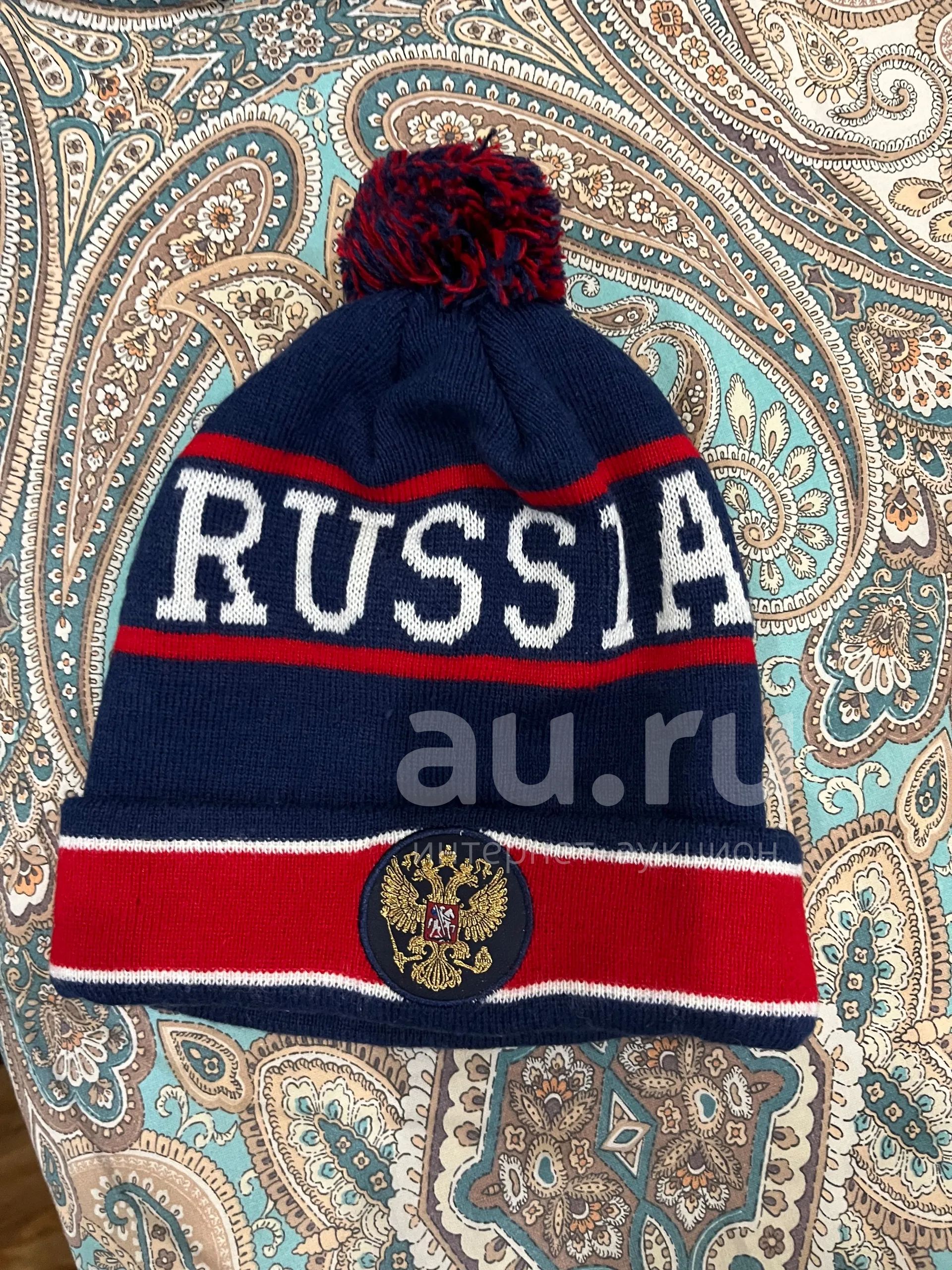 Новая шапка Russia зимняя — купить в Красноярске. Состояние: Новое ...