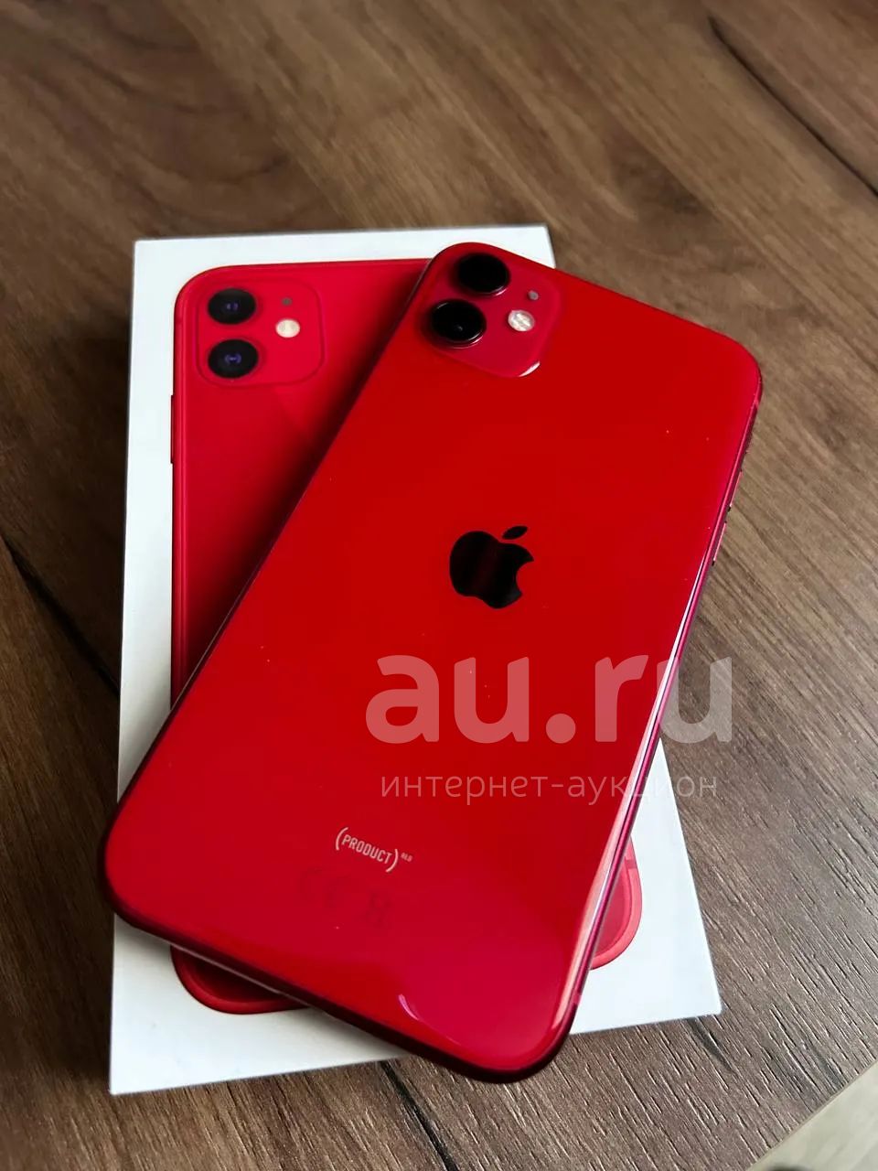 IPhone 11 product RED, 128гб — купить в Красноярске. Состояние: Б/у.  Смартфоны на интернет-аукционе Au.ru