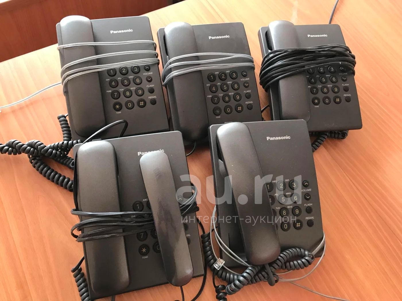 Panasonic KX-2350 5 штук цена за все — купить в Красноярске. Состояние:  Б/у. Проводные телефоны на интернет-аукционе Au.ru