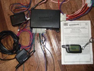 схема подключения сигнализации пантера slr 5700