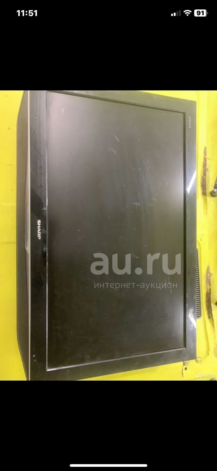 Телевизор sharp aquos 37 — купить в Красноярске. Состояние: Неисправно ...