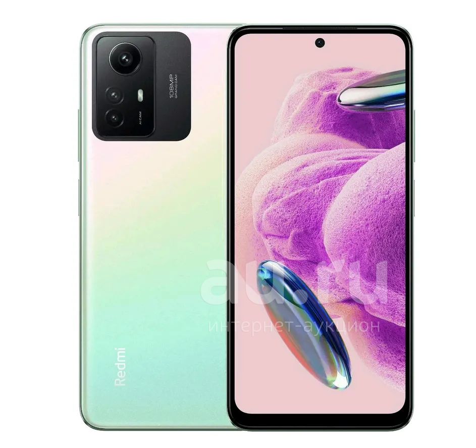 Гарантия 1 год, чек. Новый смартфон Xiaomi Redmi Note 12S 256 ГБ, 8 / 256GB  , NFC, AmoLED 6.43