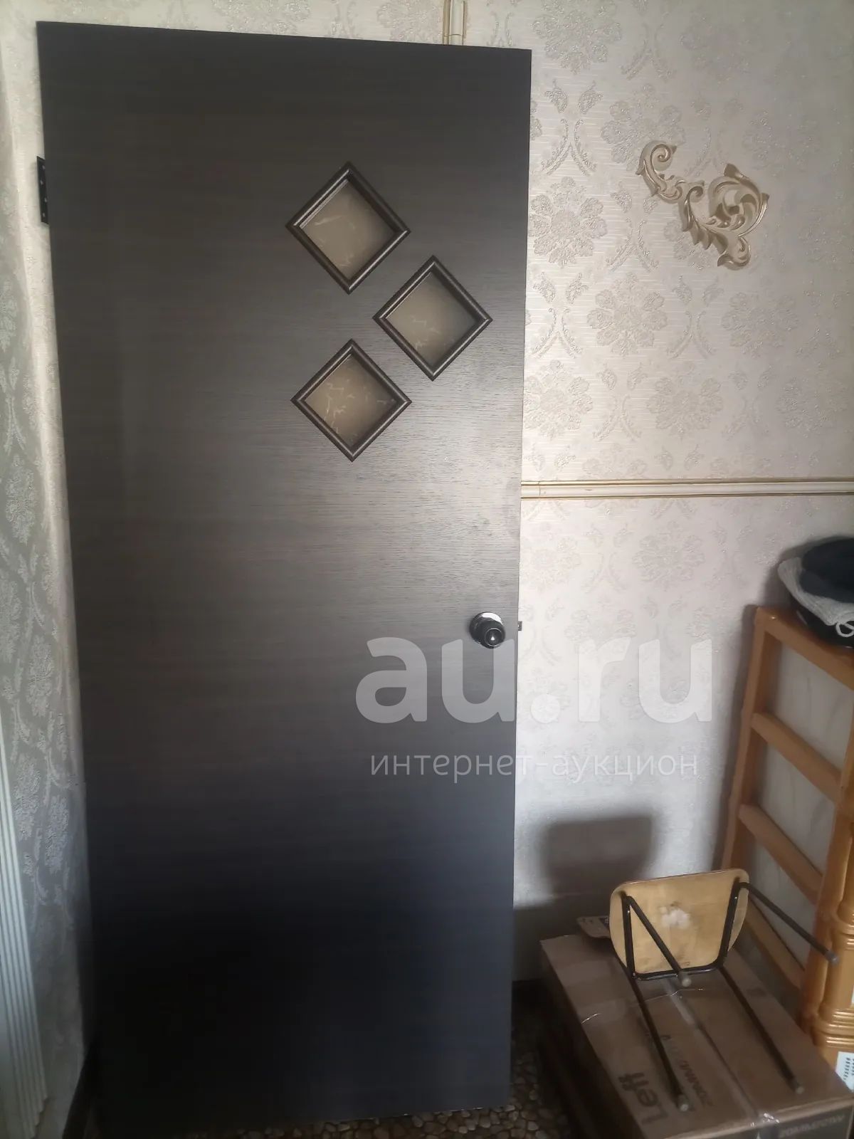дверь межкомнатная с коробкой ручкой петлями обналичкой сдвух сторон ...