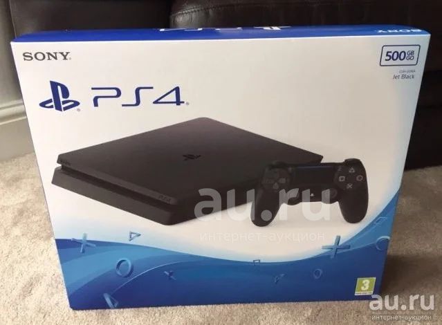 Ps4 500gb slim GTA 5 FIFA 19 NHL 17 . Au.ru