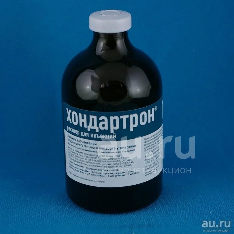 Хондартрон раствор для инъекций, флакон 100 мл — купить в Красноярске ...