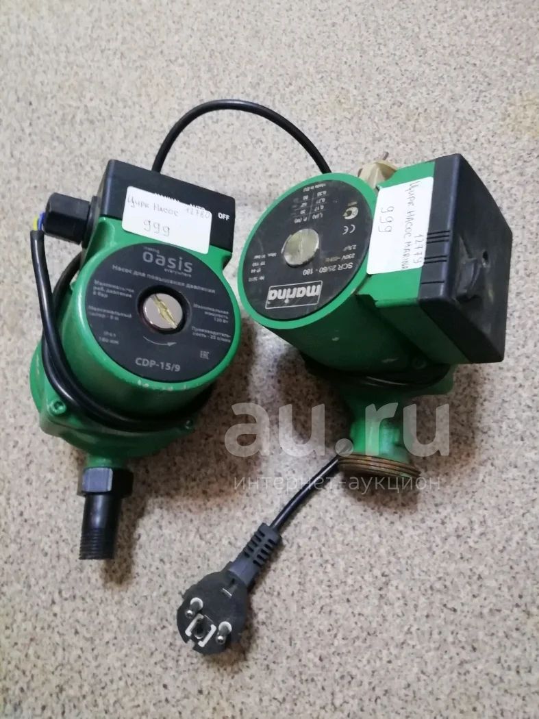 Насос для повышения давления Oasis CDP-15/9+Marina SCR25/60-180 ...