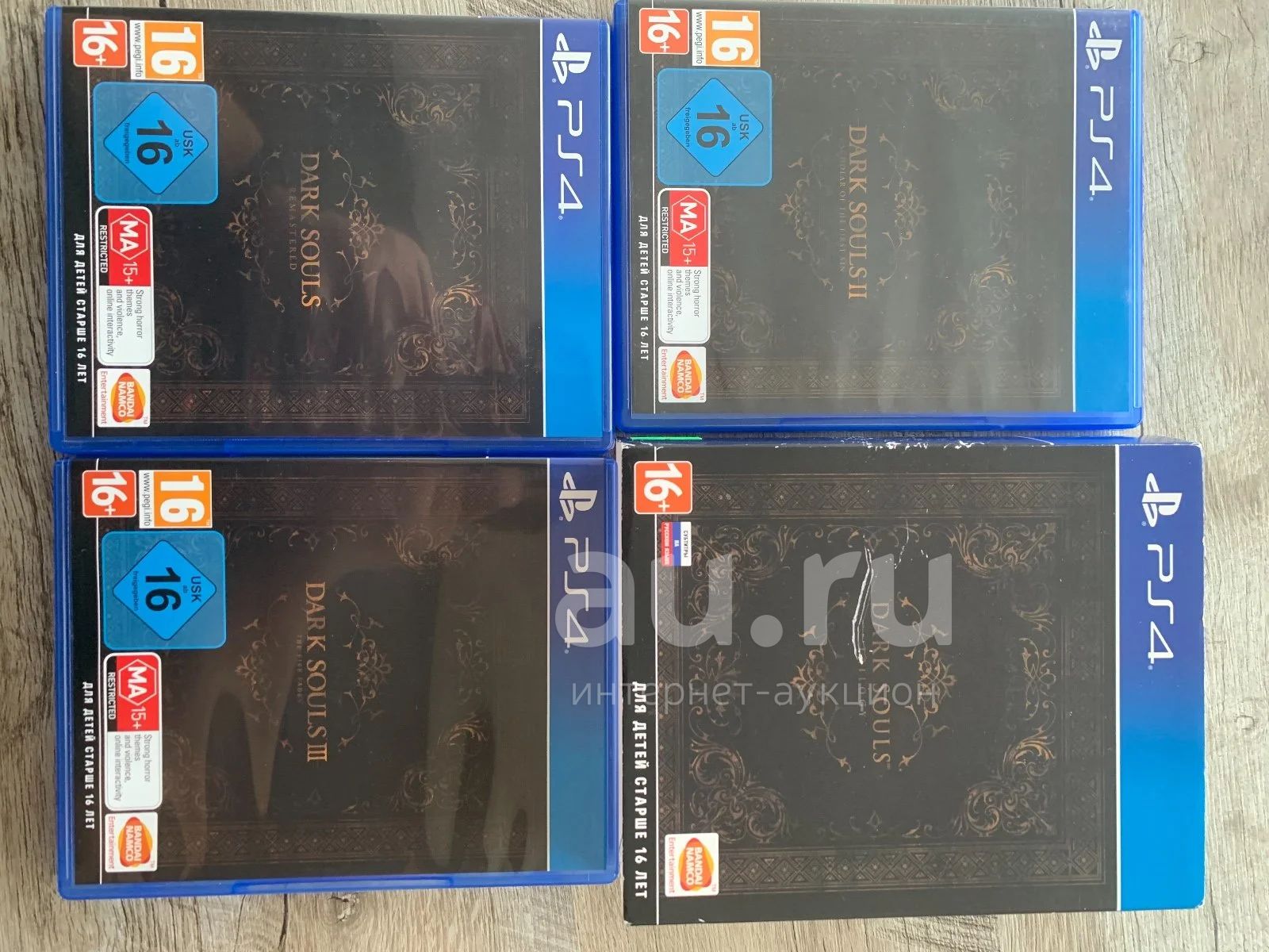 PlayStation 4 dark souls trilogy — купить в Красноярске. Состояние: Б/у.  Игры для консолей на интернет-аукционе Au.ru