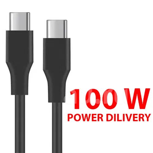 Кабель для быстрой зарядки и данных Type-C - Type-C, 1 м, 100 W ...