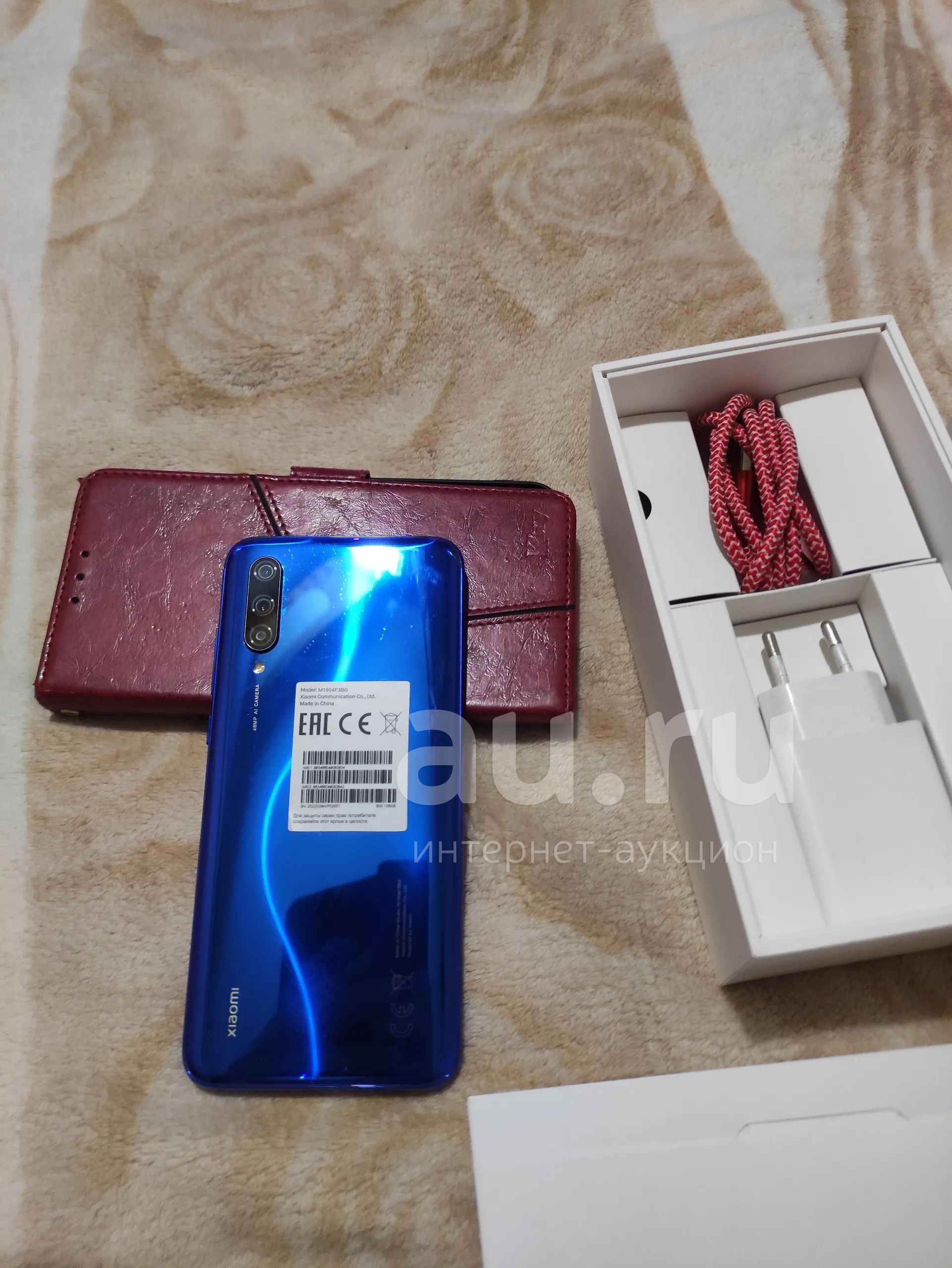 Xiaomi Mi 9 Lite 6/128 Синий — купить в Красноярске. Состояние: Б/у.  Смартфоны на интернет-аукционе Au.ru