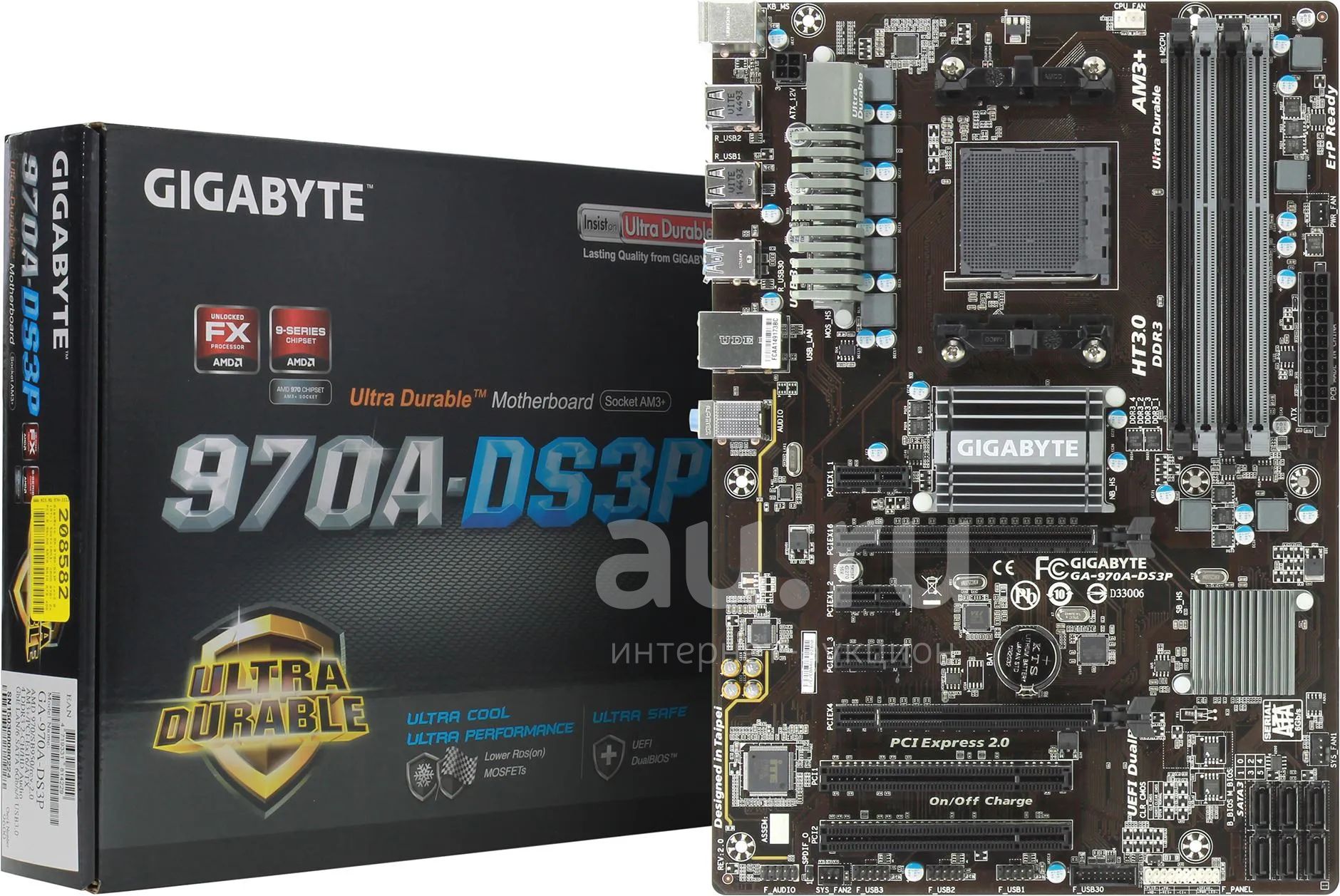 Комплект Материнская плата GA-970A-DS3P + процессор amd fx 8320 плюс ...
