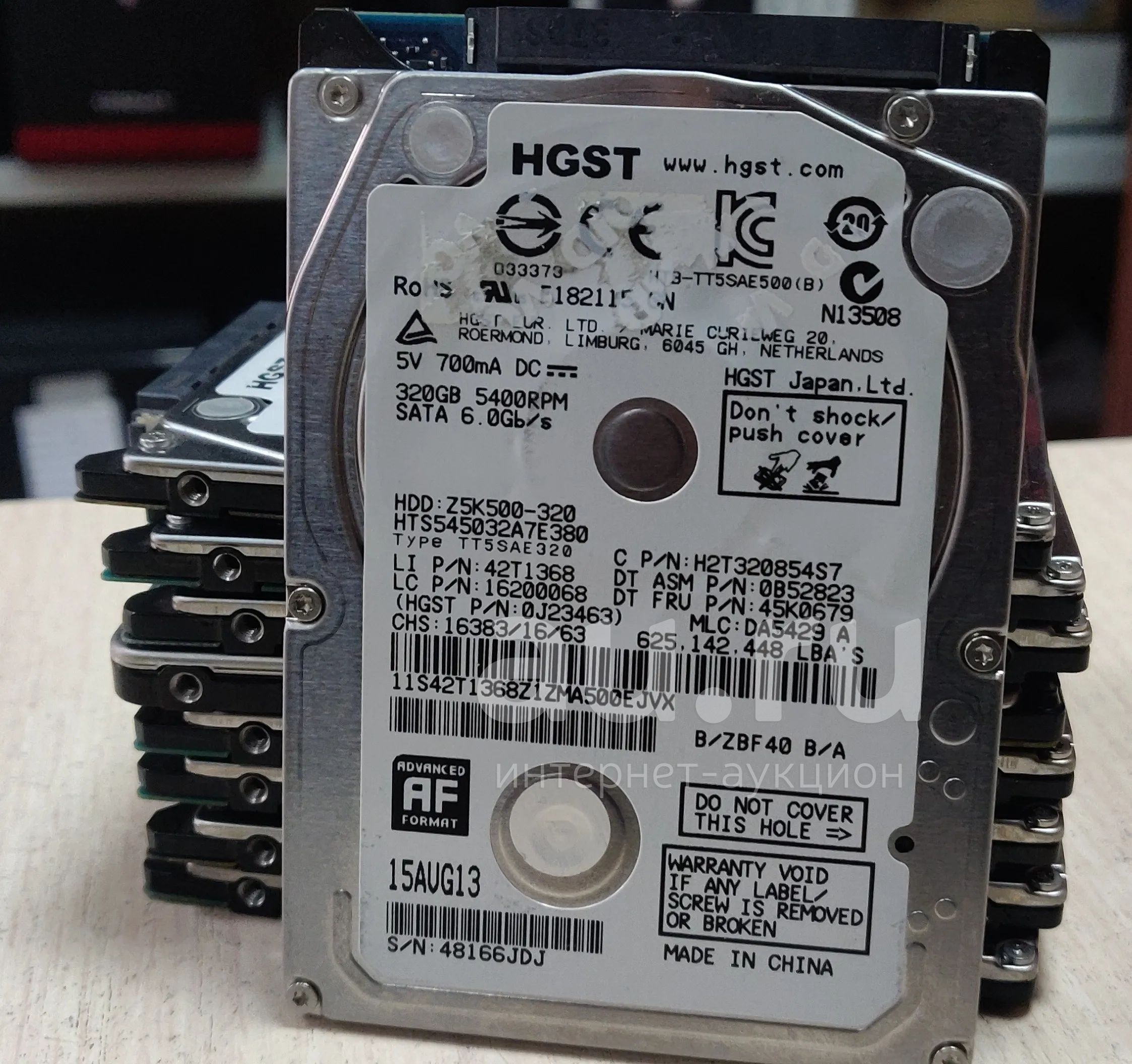 HDD для ноутбука 2.5"/320Гб/5400 об\мин/HGST — купить в Красноярске ...