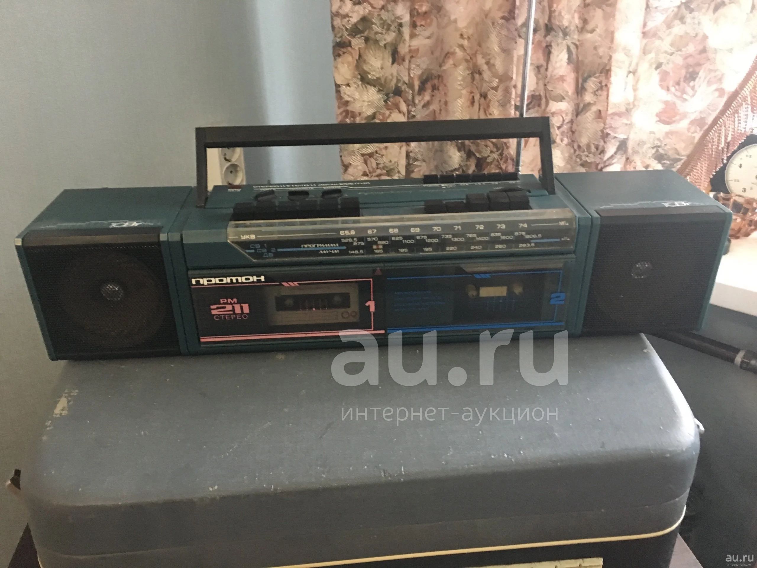 Кассетный магнитофон Протон, раритет — купить в Красноярске. Состояние ...