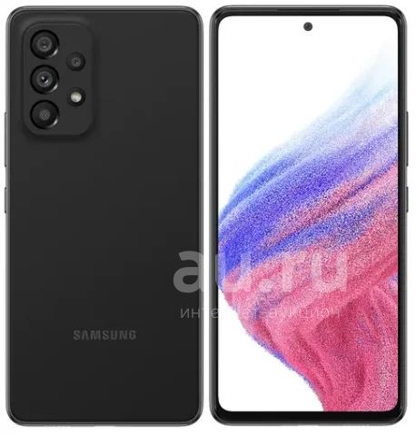 Смартфон Samsung Galaxy A53 5G 8/256 ГБ, черный — объявление в ...