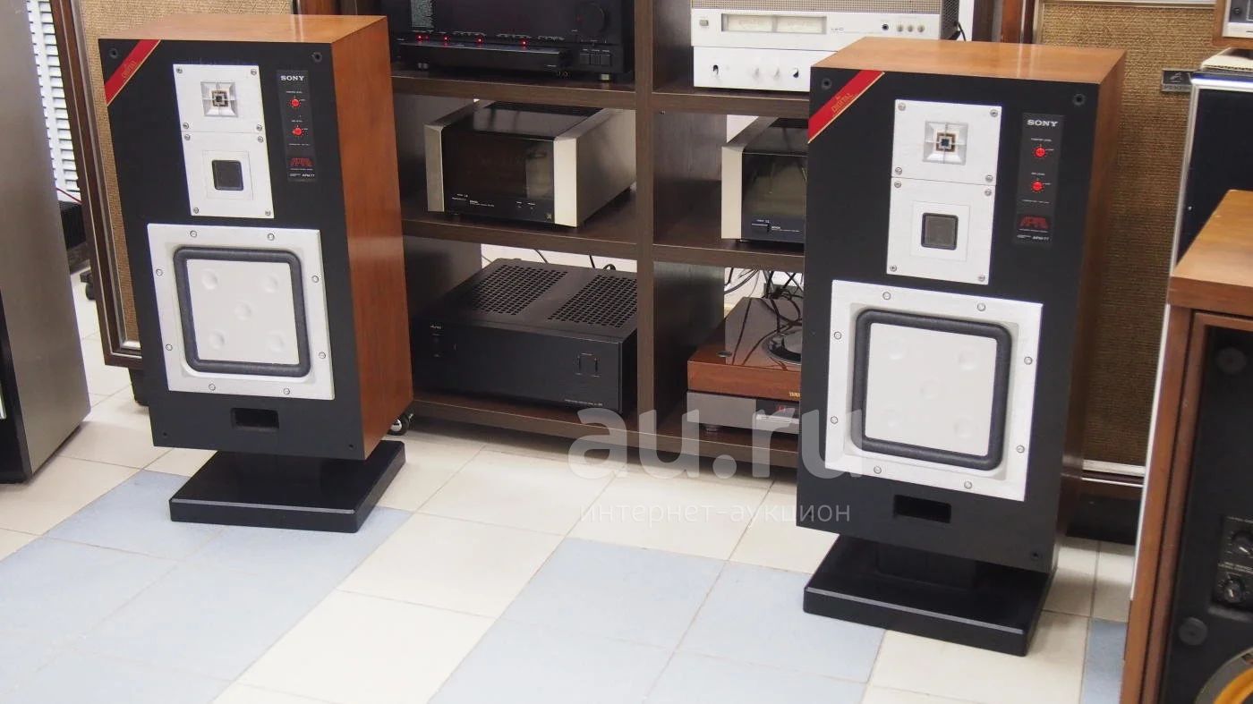 SONY APM-77W Высшие. Сотовые диффузоры. 4 поршневые катушки SONY APM-77W Высшие. Сотовые диффузоры. 4 поршневые катушки