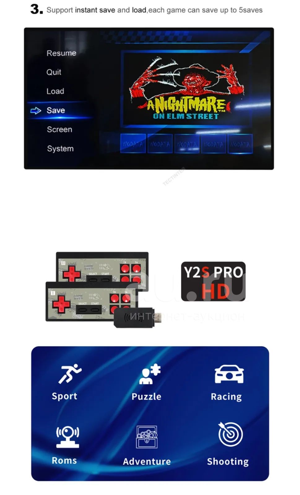 Игровая Приставка Денди, Dendy, 8-Bit, Hdmi Выход, Беспроводные.