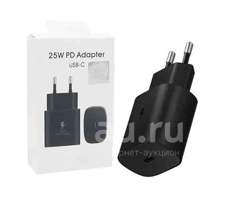 Сетевой адаптер питания Samsung USB-C 25W (черный) — купить в ...