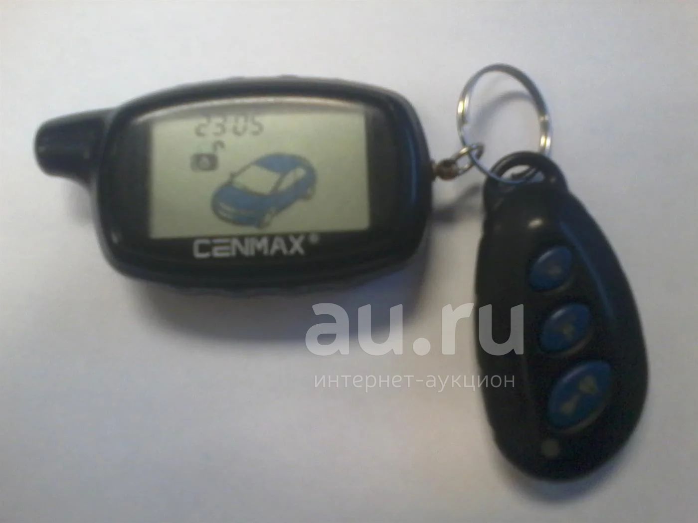 Брелок сигнализации с ЖК-дисплеем и обратной связью Cenmax. Подойдет к  Cenmax ST-7 / ST-7A / V-7A или Leopard LS 90/10 — купить в Красноярске.  Состояние: Б/у. Автомобильные сигнализации на интернет-аукционе Au.ru