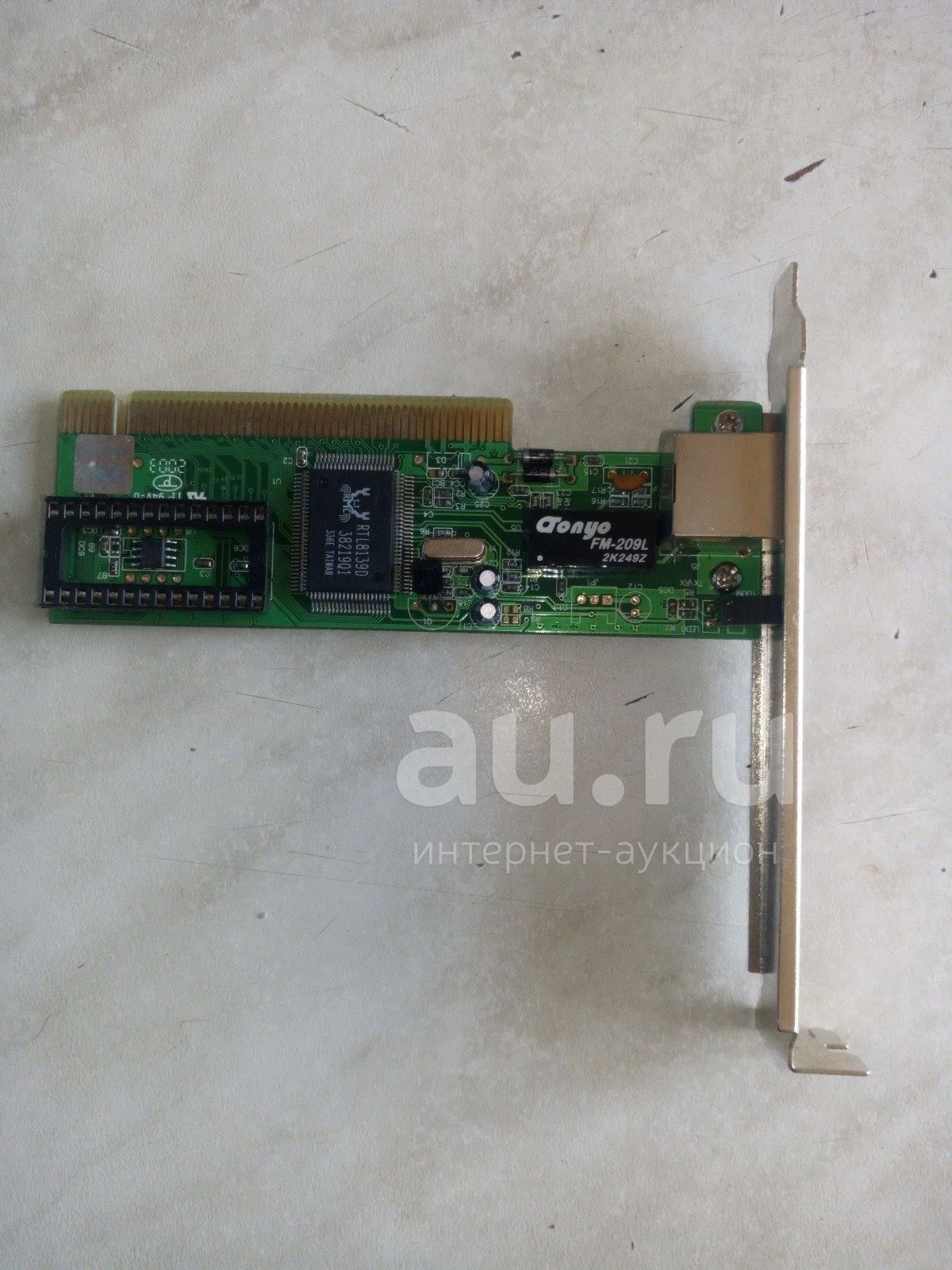 Сетевая карта с чипом Realtek RTL8139d — купить в Красноярске ...
