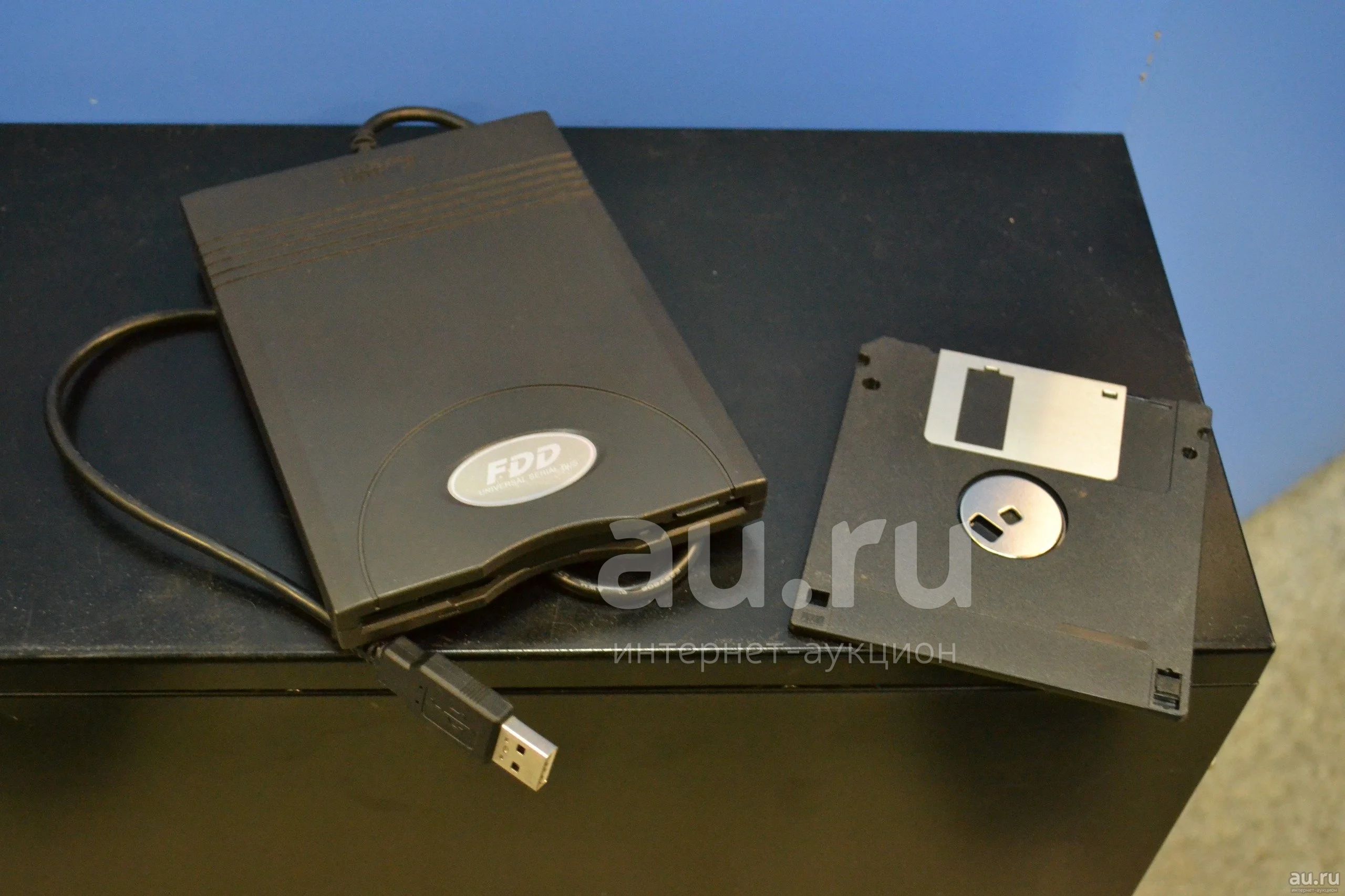 Внешний USB FDD дисковод Samsung (для 3,5" дискет ёмкостью 1,44Mb ...